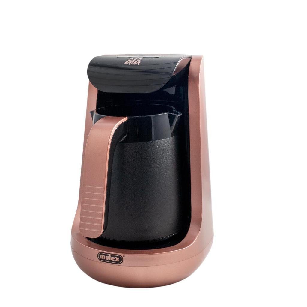 Mulex Espressomaschine, 280l Kaffeekanne, Türkische Mokka-Maschine mit 4 Tassen Fassungsvermögen