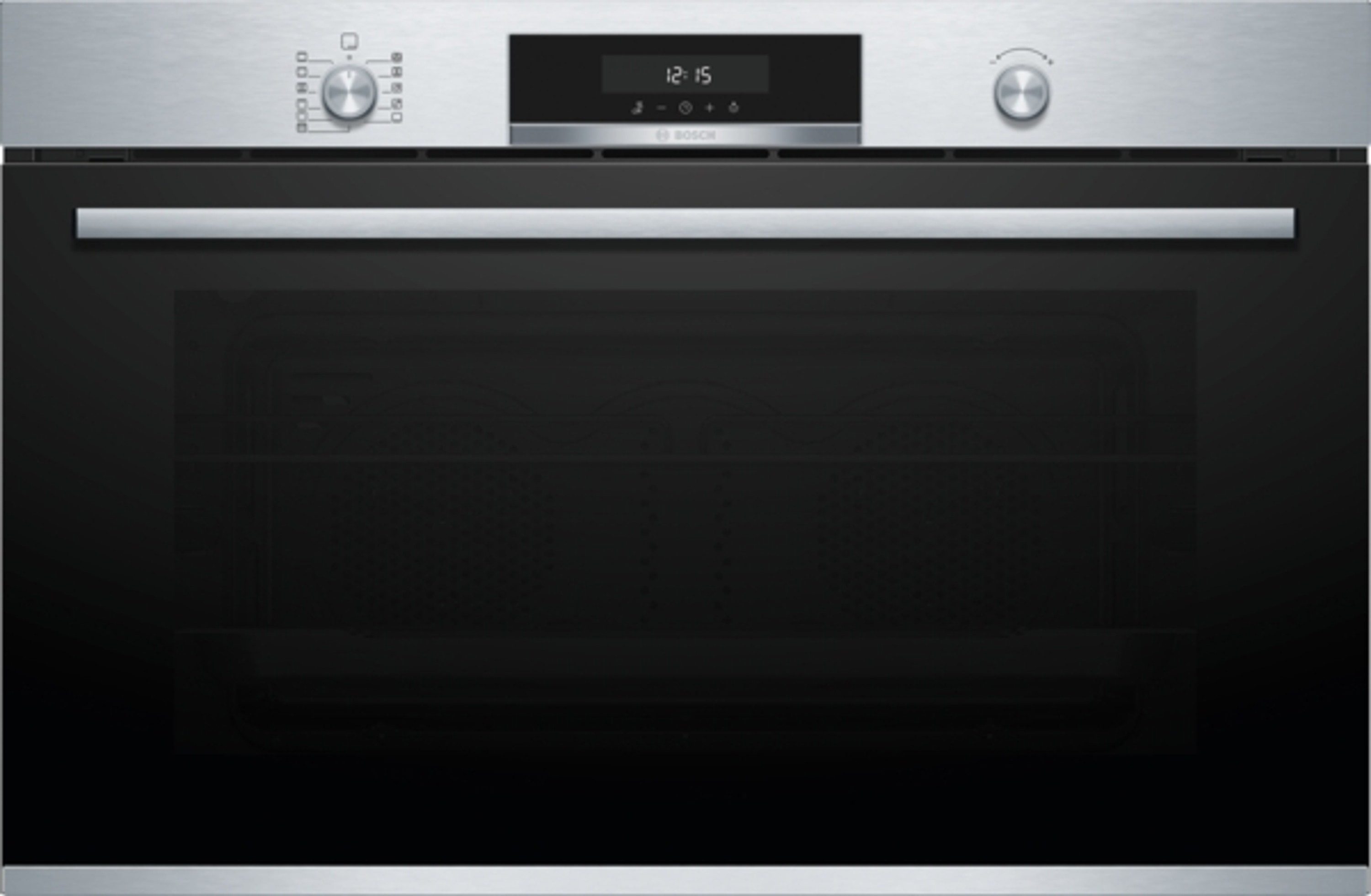 BOSCH Einbaubackofen VBD5780S0, mit 1fach-Teleskopauszug, ebenenunabhängig, Einbau, Edelstahl