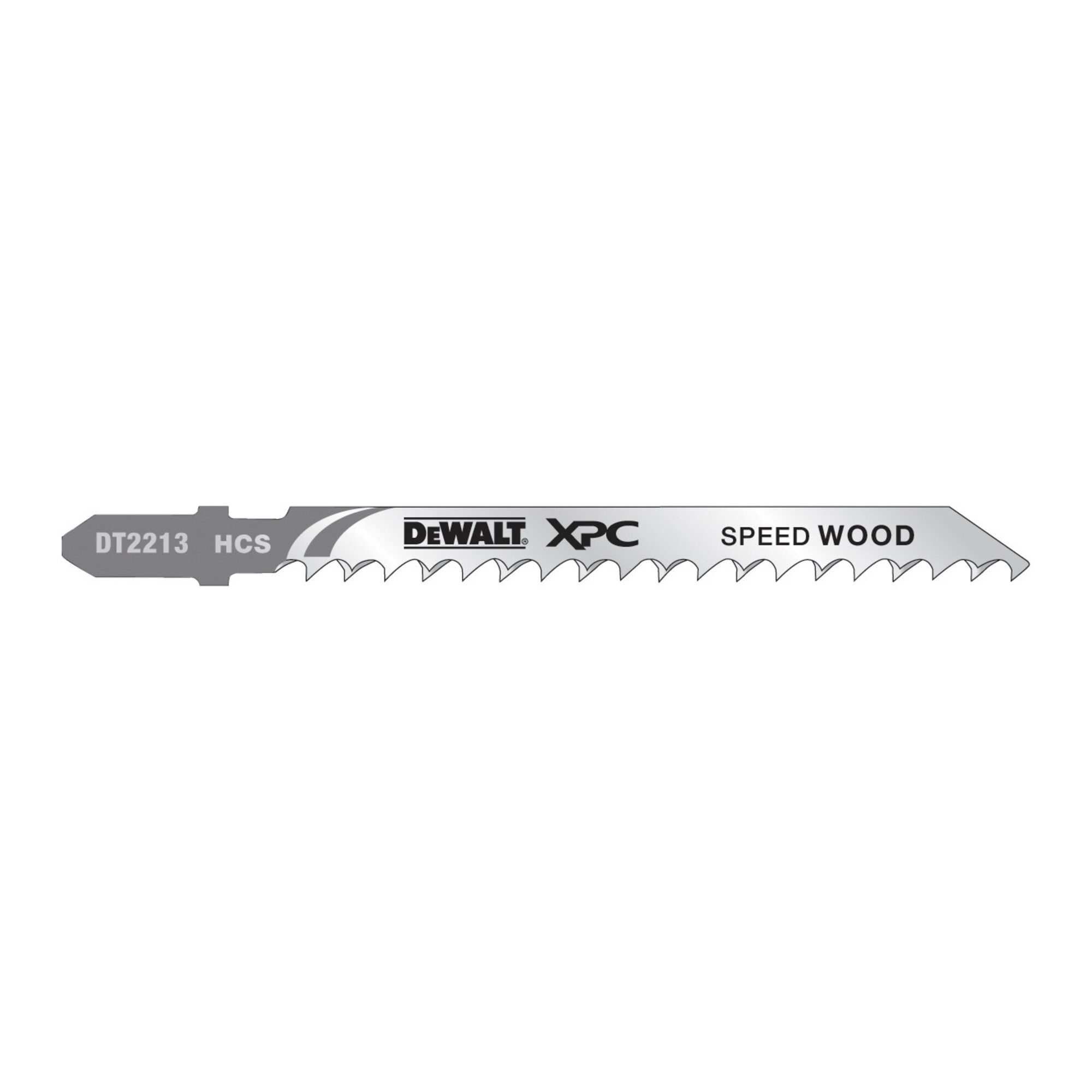 DeWalt Stichsägeblatt DEWALT Stichsägeblatt HCS Holz< 60 mmk DT2213-QZ 5 Stk