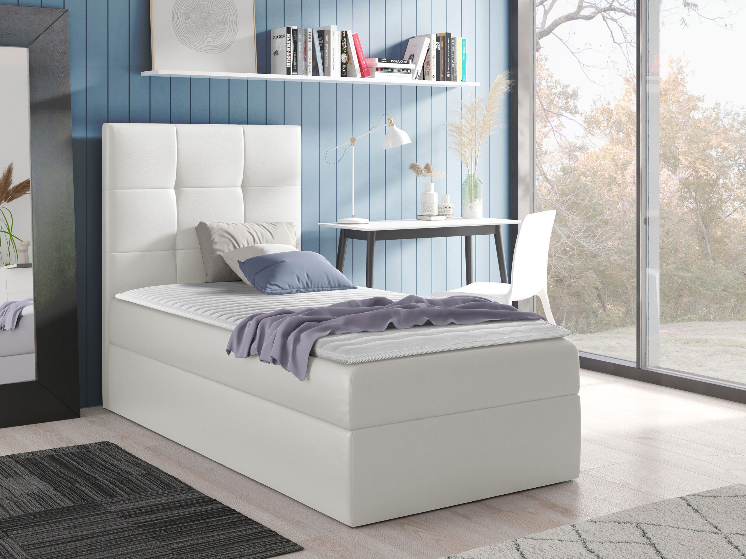 MIRJAN24 Boxspringbett Mini 2 (mit Hauptmatratze, günstig online kaufen