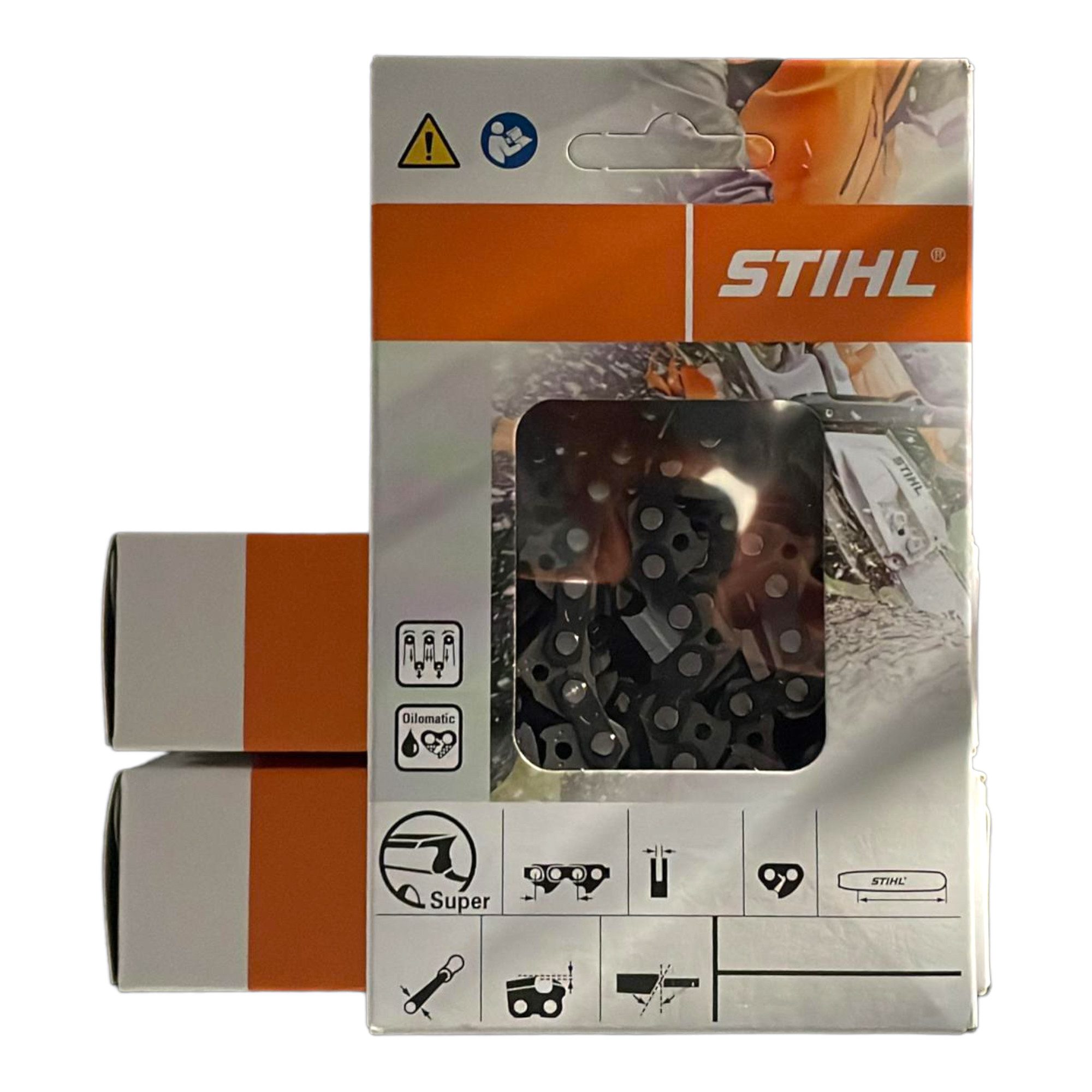 STIHL Ersatzkette 3 Stück Stihl Sägeketten Picco Micro 3 (PM3) 3/8P 1.1 mm 44