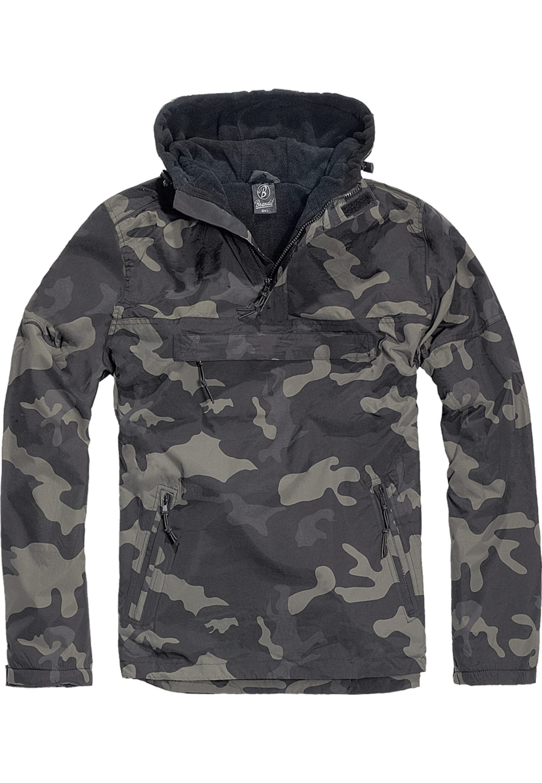 Brandit Anorak Brandit Herren Fleece Pull Over Windbreaker (1-St)