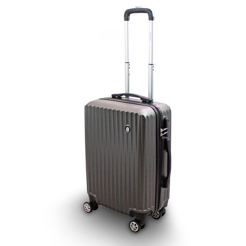 Barut Trolleyset Barut Reisekofferset 2-teilig M + XL Modell General Grau, 4 Rollen, (Spar-Set, 2 tlg., MS-17290)