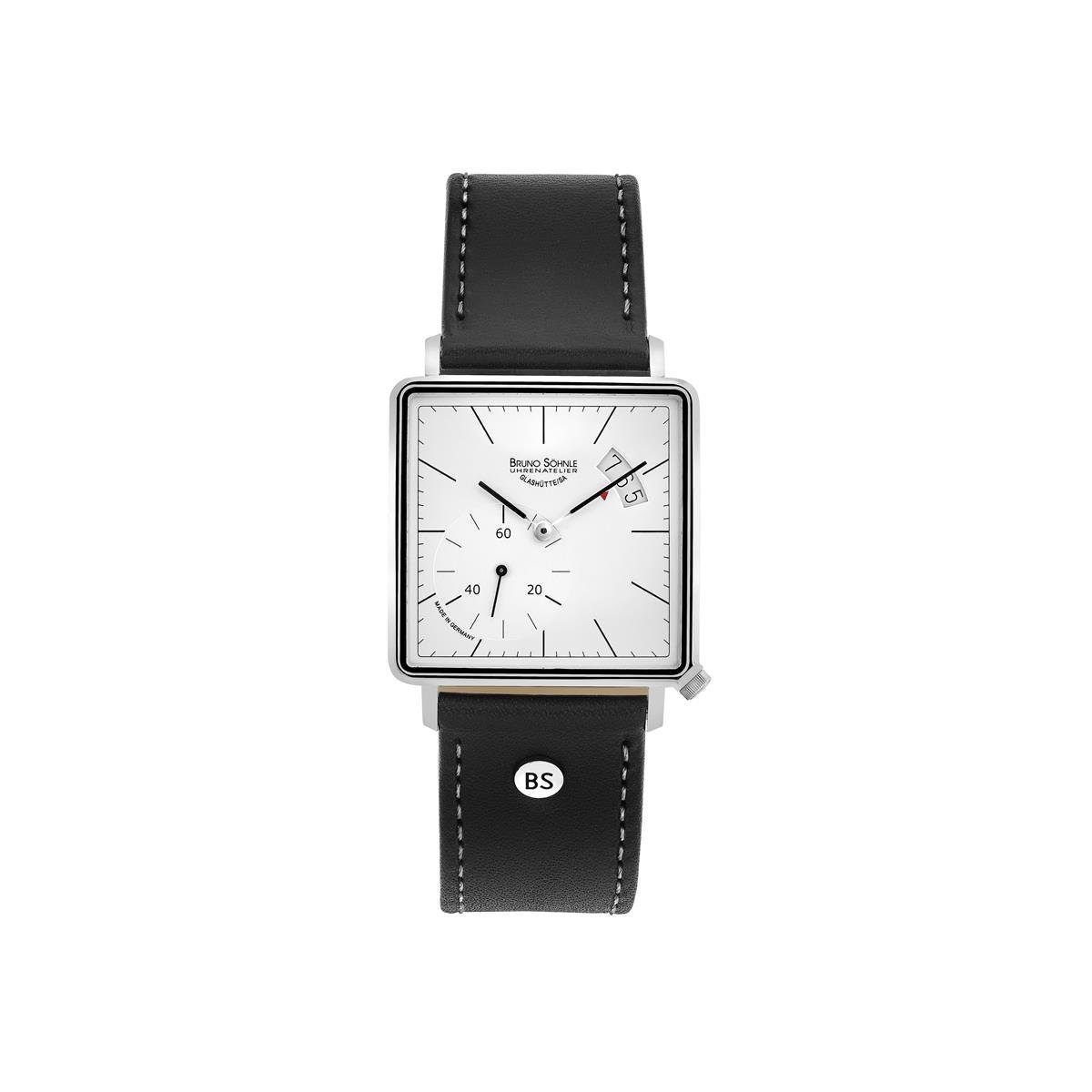 Quarzuhr Bruno Söhnle Glashütte Herren Uhr 17-13072-243 Rondo III Big