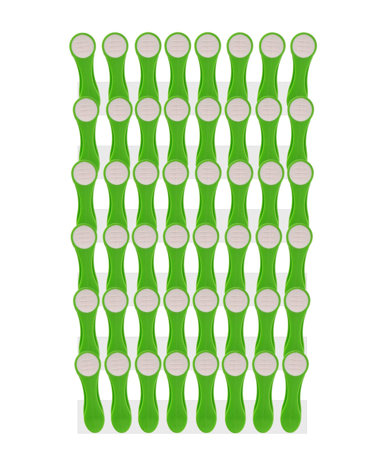 trendfinding Wäscheklammern 48 Wäscheklammern mit Edelstahlfedern und Softgrip, Mit neuester Klammertechnik für empfindliche Wäsche