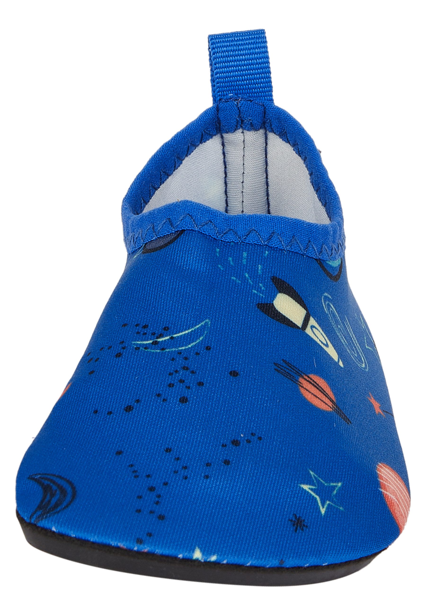 Sterntaler® Badeschuhe Weltraum Badeschuh (1-tlg) angenehm zu tragen, flexible rutschfeste Sohle, schnelltrocknend