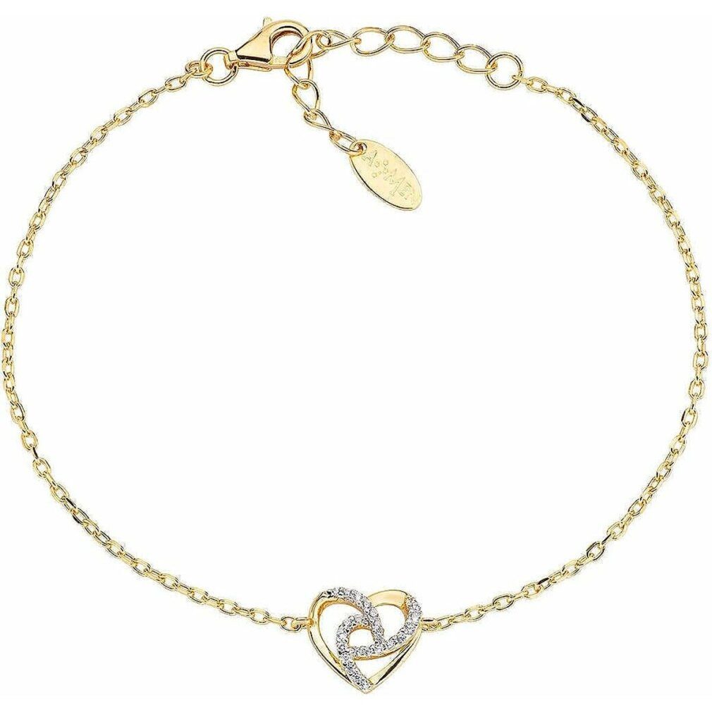 Amen Armband Romantisches vergoldetes Herz-Armband Love BRHHGBZ
