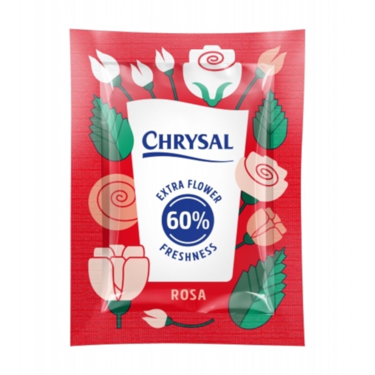 Chrysal Pflanzenstärkungsmittel Supreme Rose, Schnittblumennahrung in Pulverform 5 g, 100 Stück