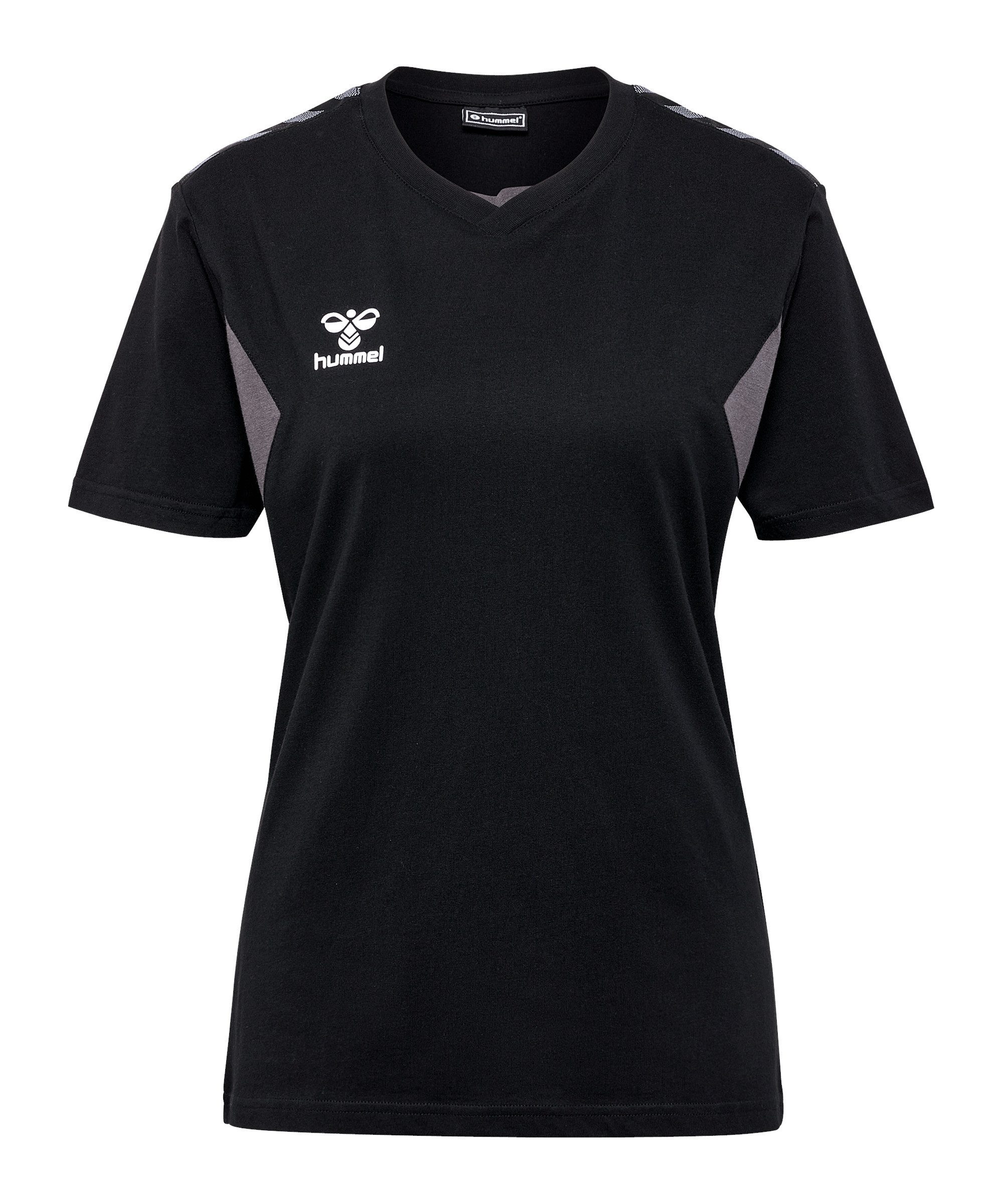 hummel T-Shirt Hummel AUTHENTIC CO T-Shirt Damen Kurzarm-Shirts Baumwolle günstig online kaufen