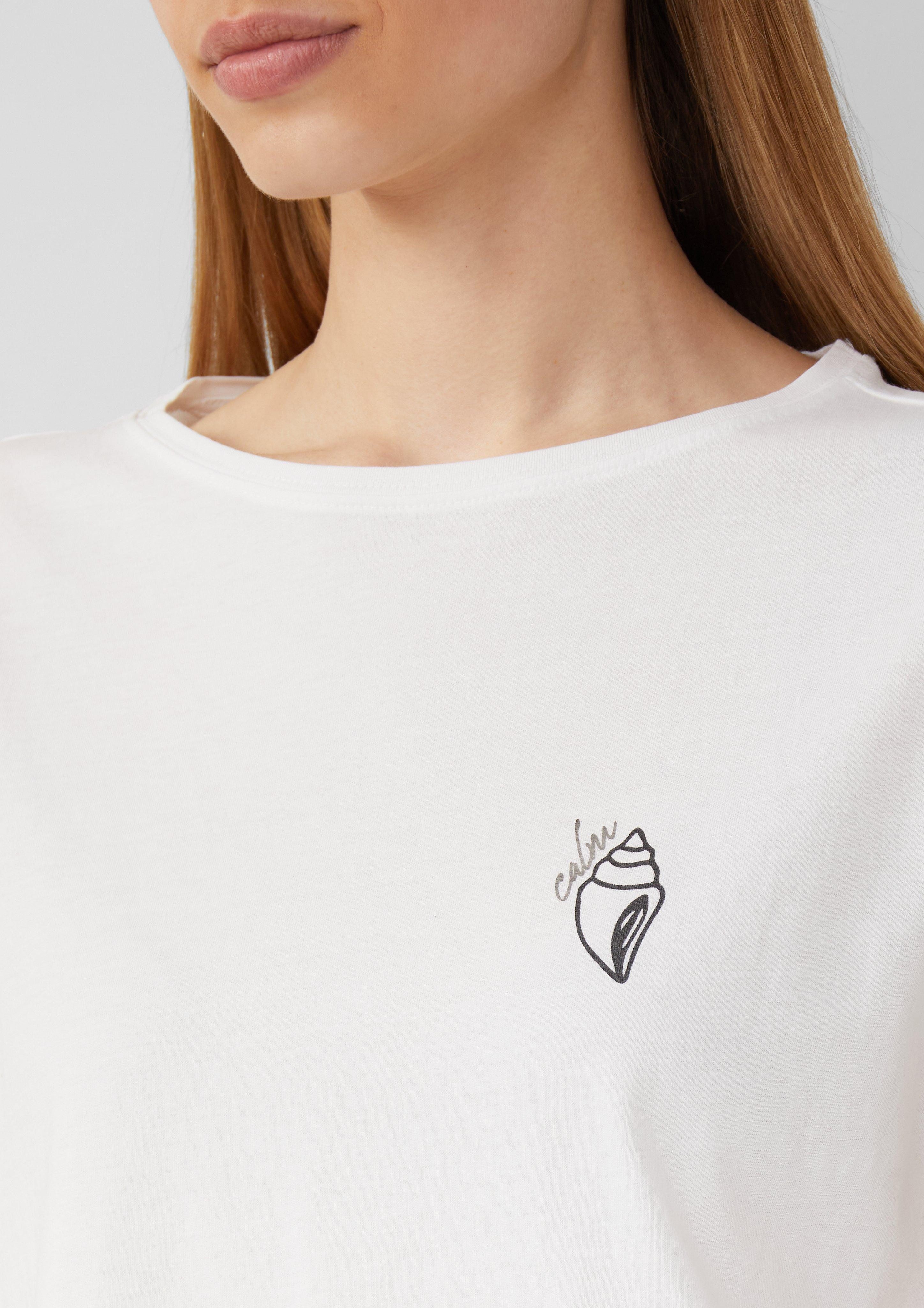 s.Oliver Shirttop Relaxed-Fit-Shirt mit Print und günstig online kaufen