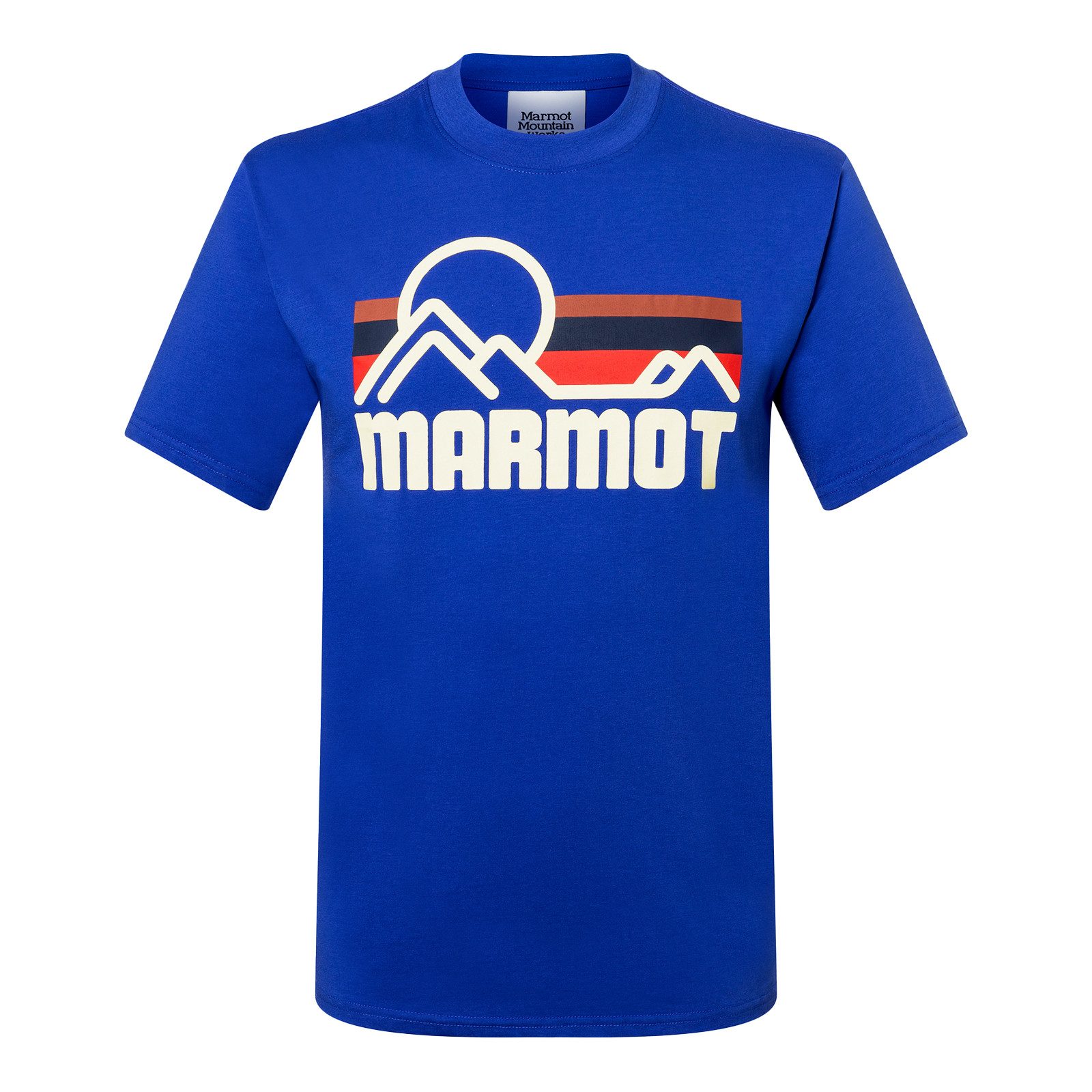 Marmot T-Shirt Coastal SS T-Shirt mit Marken-Logo