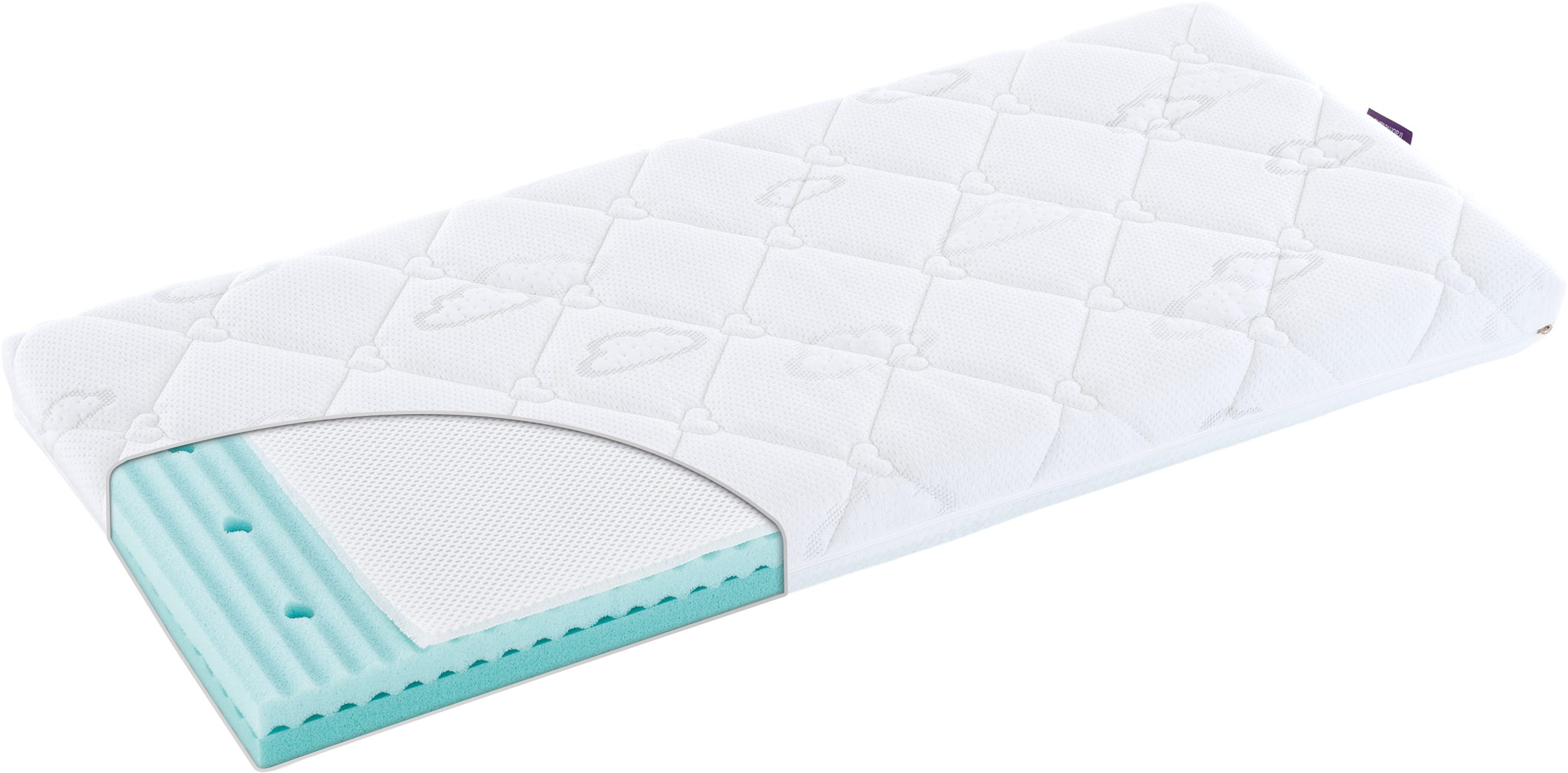 Babymatratze Matratze Beistellbett AIR, Träumeland, 7 cm hoch, (1-tlg)