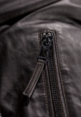 Milestone Lederjacke MSLance Blouson Jacke vereint 2 Jacken in einer