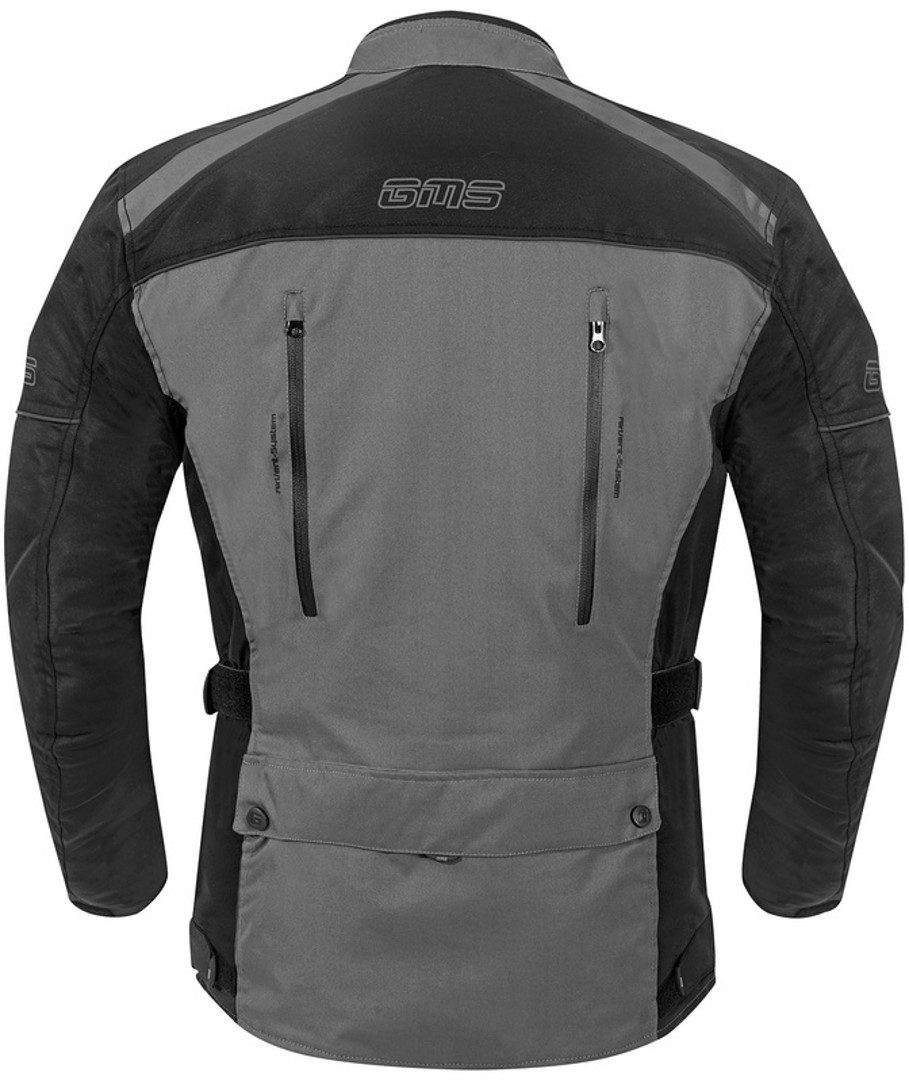 gms Motorradjacke GMS Temper Motorrad Textiljacke herausnehmbares Innenfutter,wasserdicht
