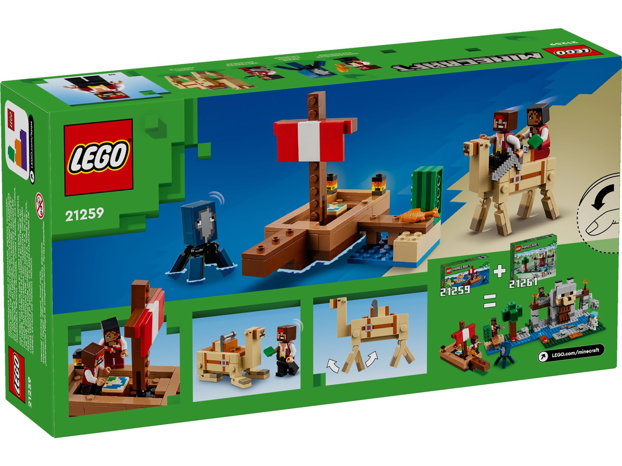 LEGO® LEGO® Minecraft Die Piratenschiffreise - günstig online kaufen