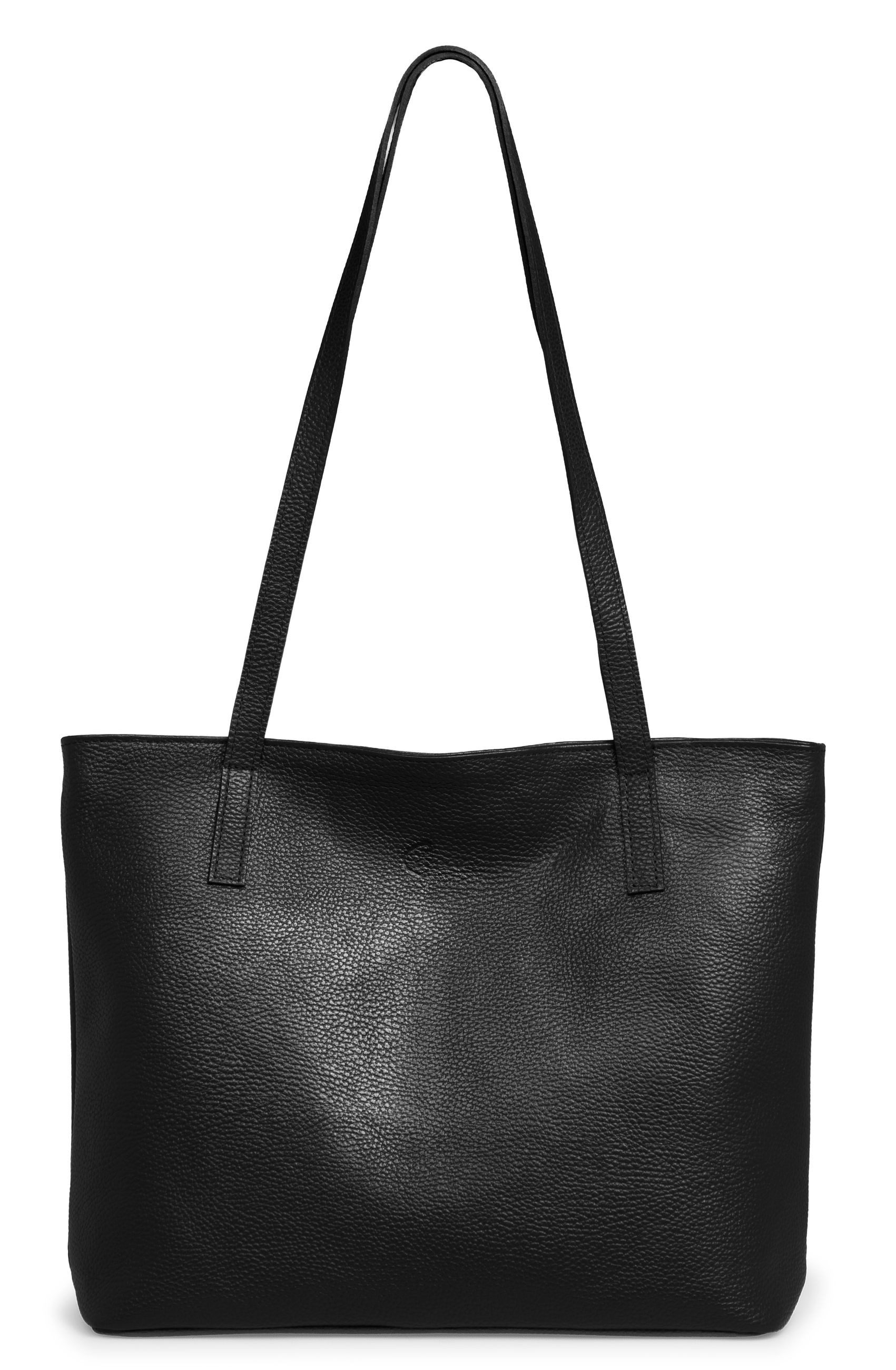 Caspar Schultertasche Leder Damen Shopper Tasche - PREMIUM LINE - Modell No.853, elegant, robust & unempfindlich - 100% Echtleder - Handmade in Italy