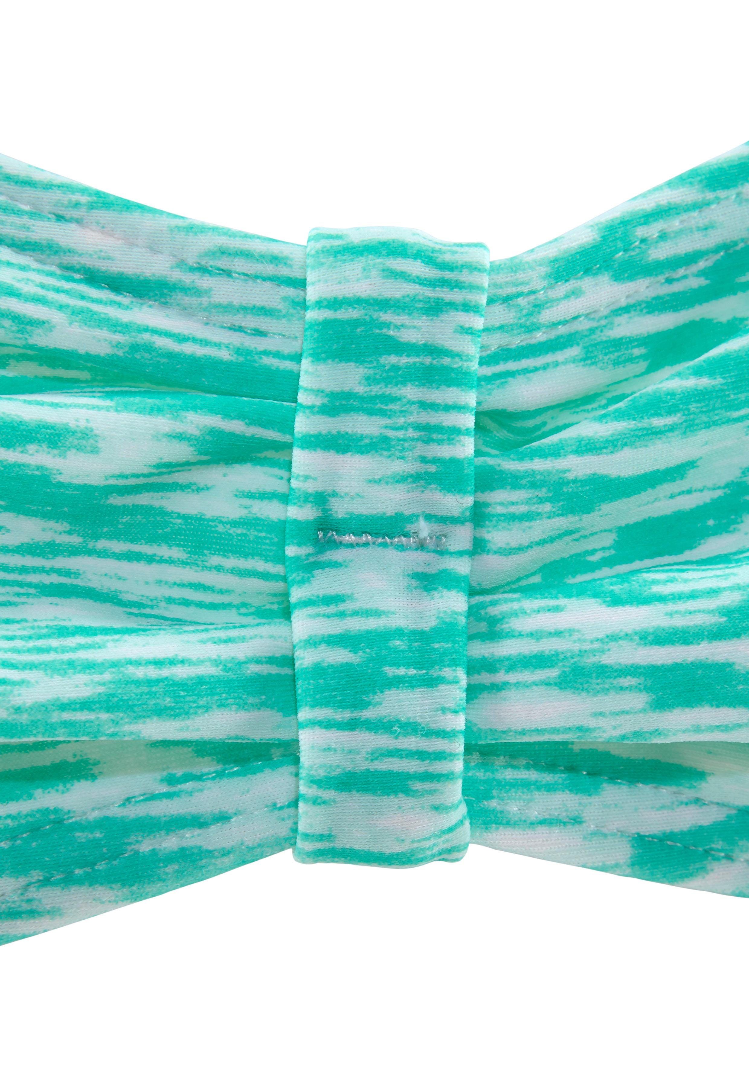 Venice Beach Bandeau-Bikini regulierbares Top, seitliche Stäbchen – Bild 3 von 5