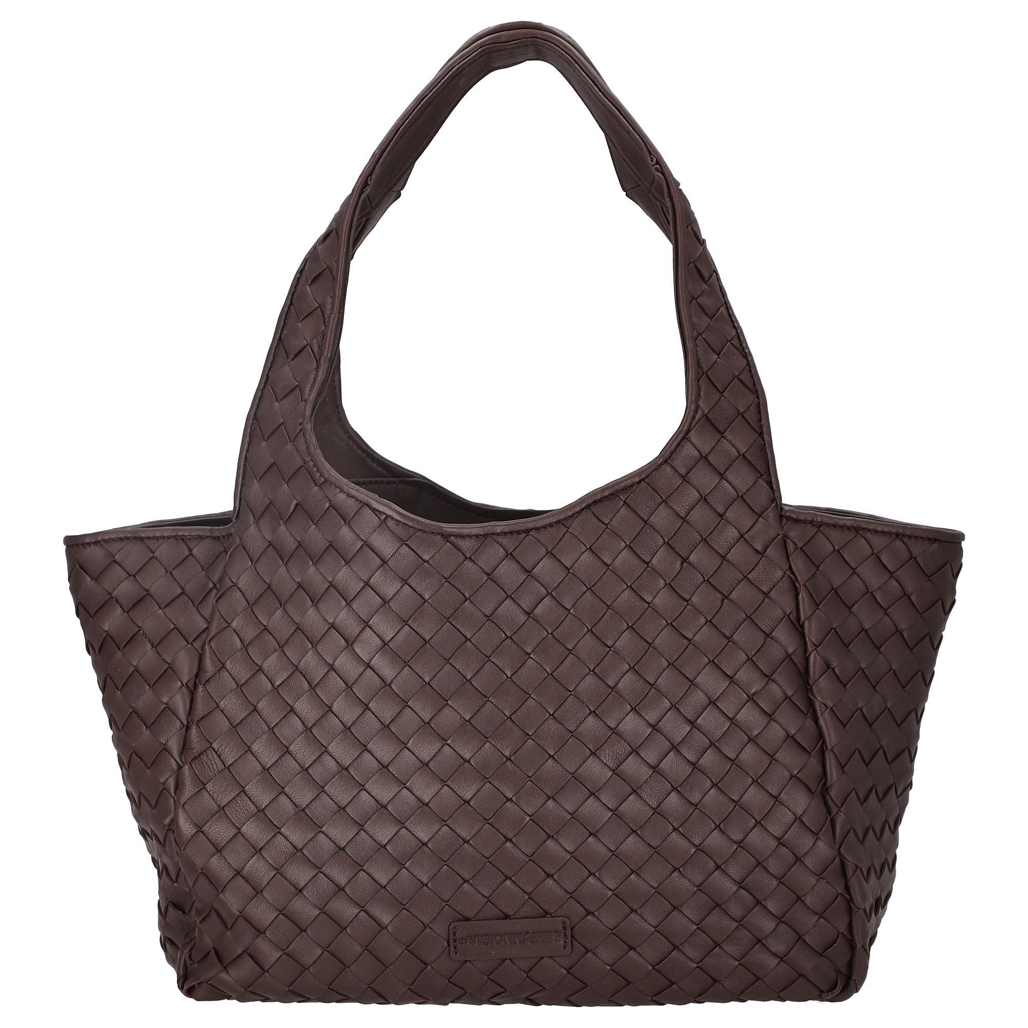 Les Visionnaires Shopper Grace Weave Silky - Shopper 52 cm (aubergine)