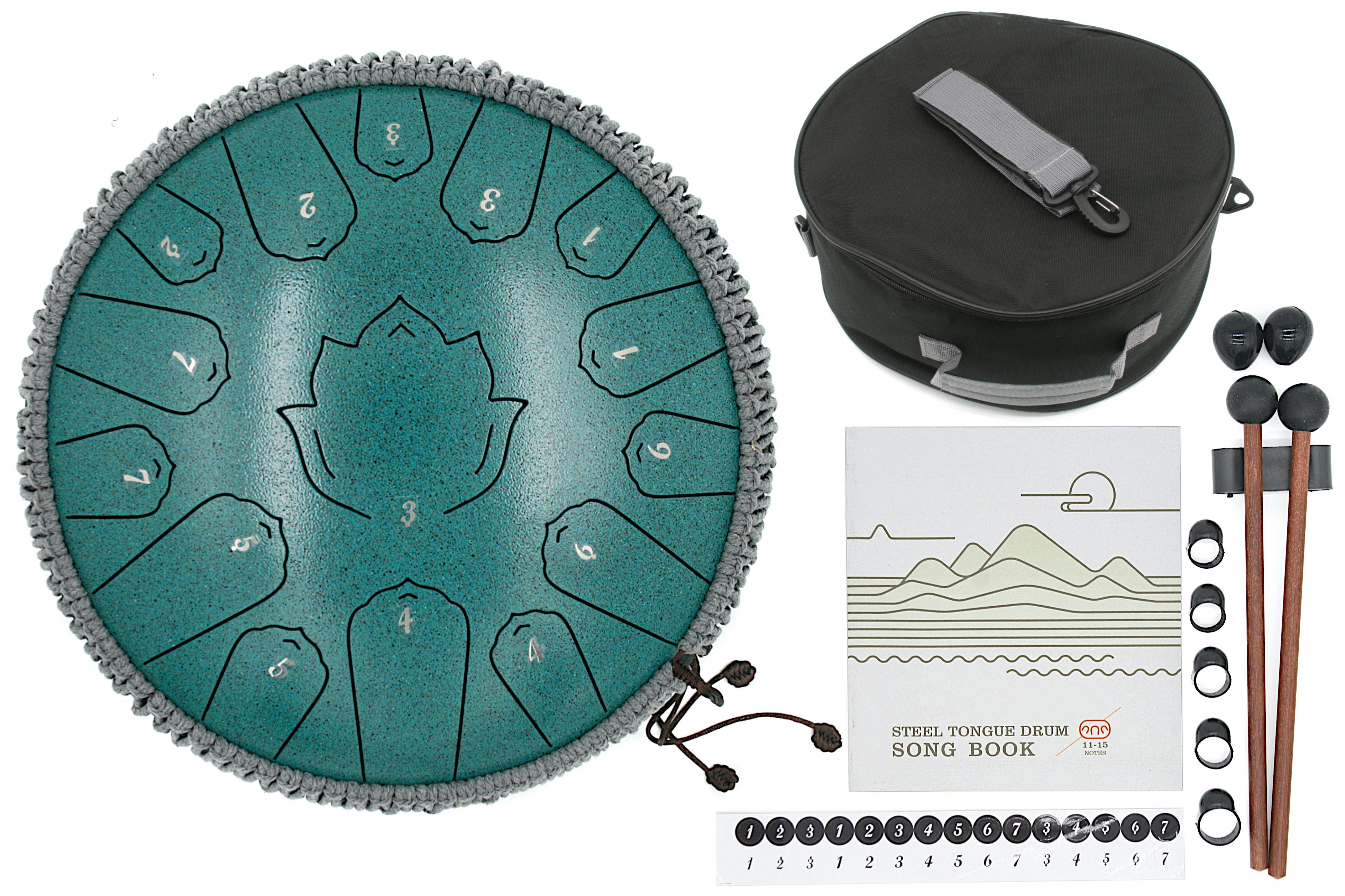 Handpan 13" Zungentrommel Handpan Steel Drum Tongue Drum