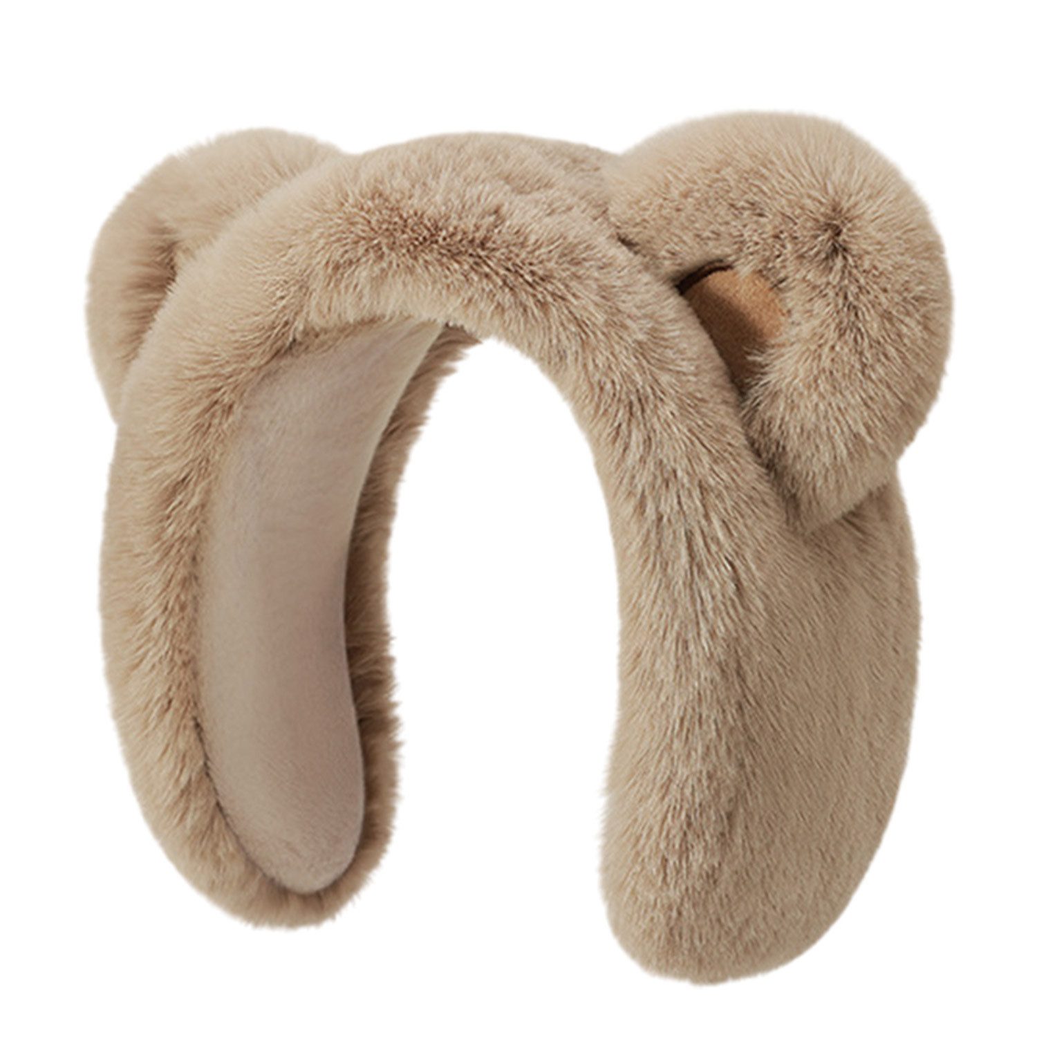 Refttenw Ohrenmütze Bärenohrenschützer, Warme Ohrenschützer,Gehörschutz,Kälteschutz warme