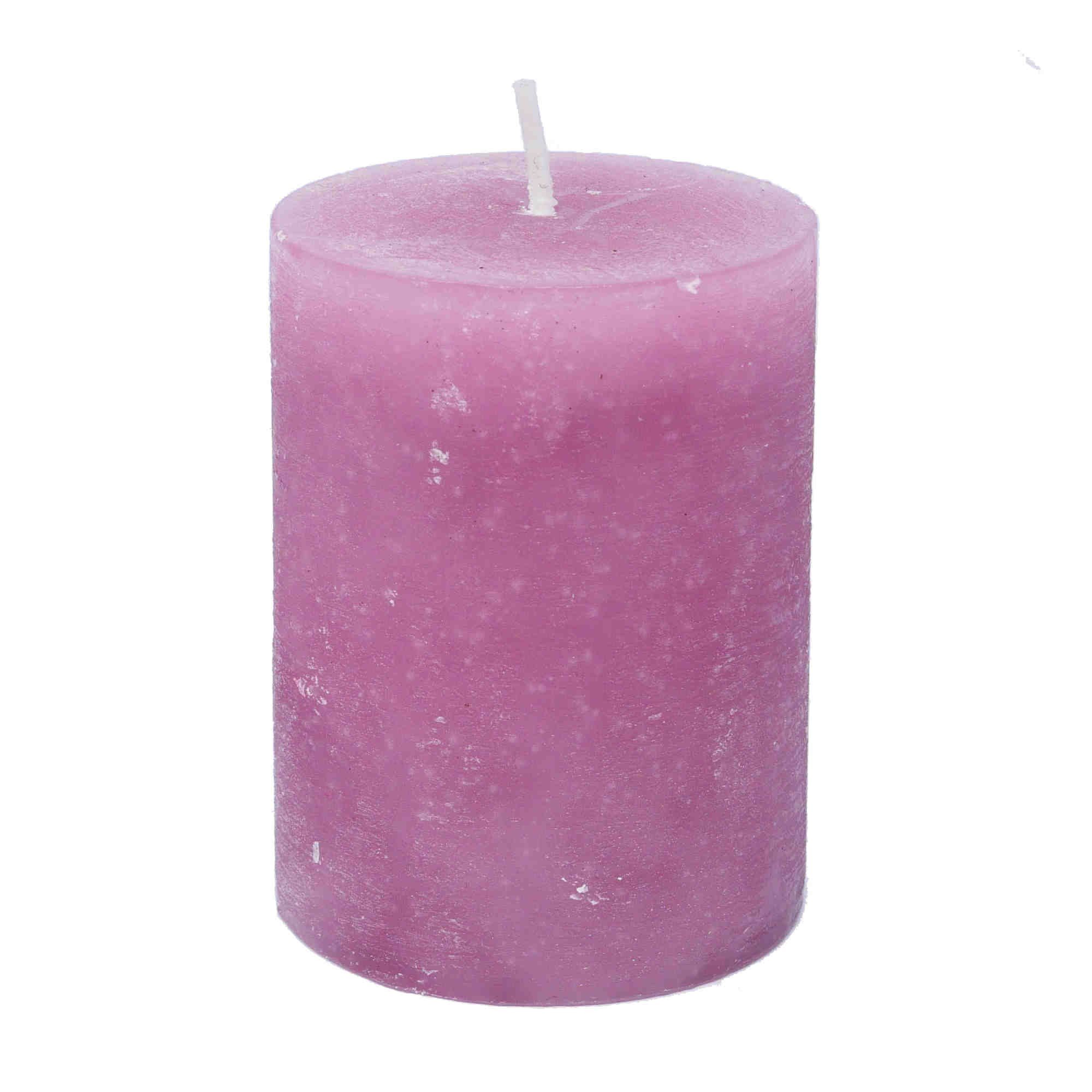 B&S Stumpenkerze Stumpenkerze rosenholz 8 x günstig online kaufen