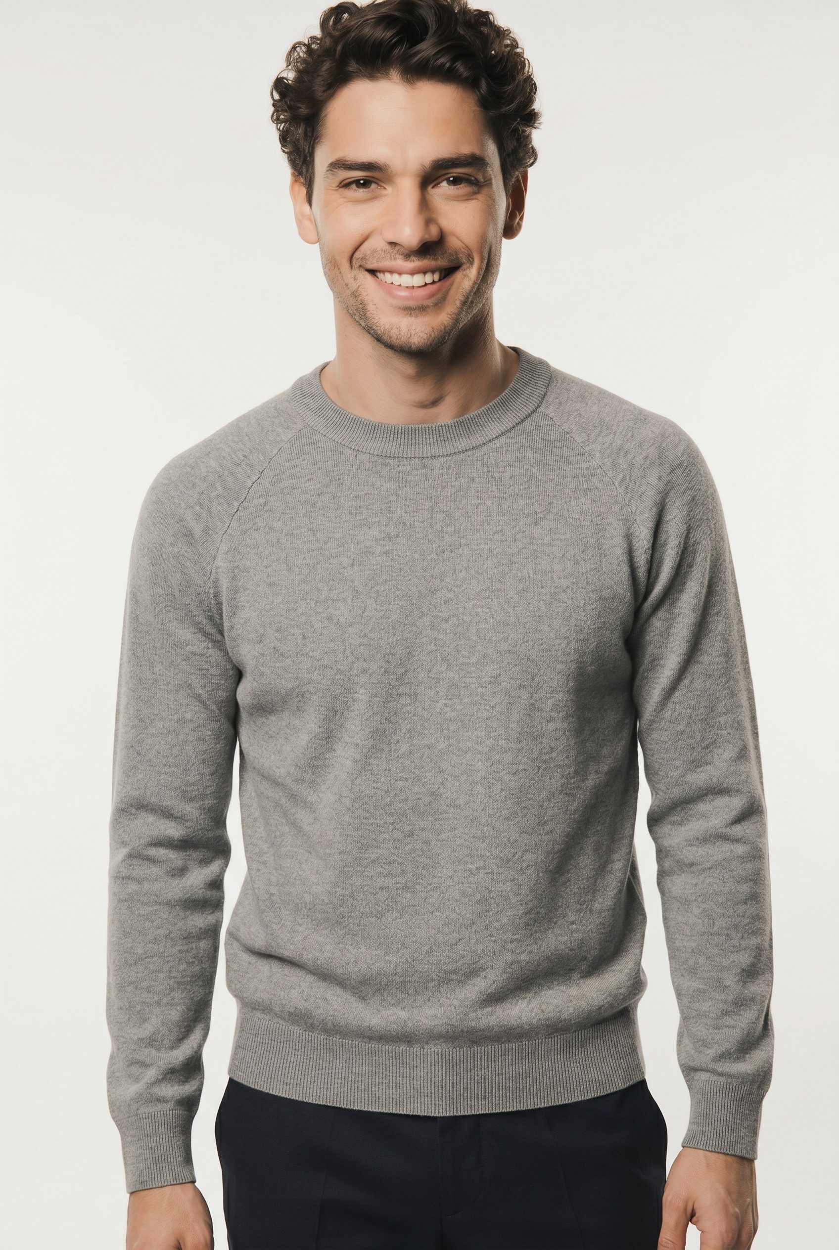 Jack & Jones Strickpullover JCOFUSION KNIT CREW NECK