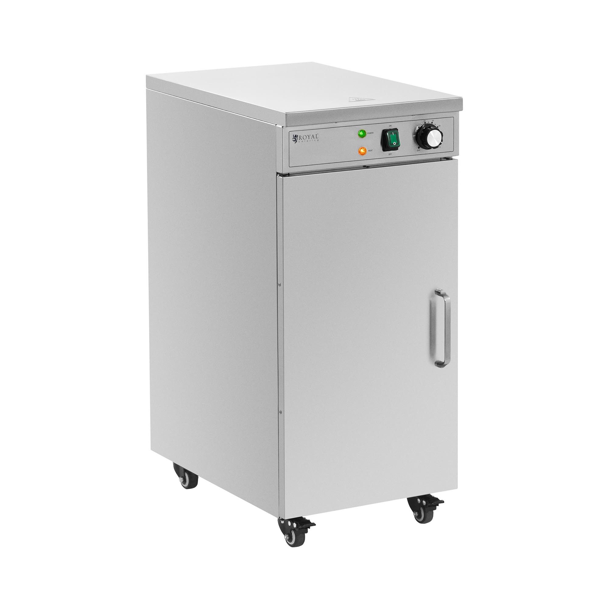 Royal Catering Tassenwärmer Tellerwärmer 60 Teller Wärmeschrank 80°C Geschirrwärmer Gastro Buffet