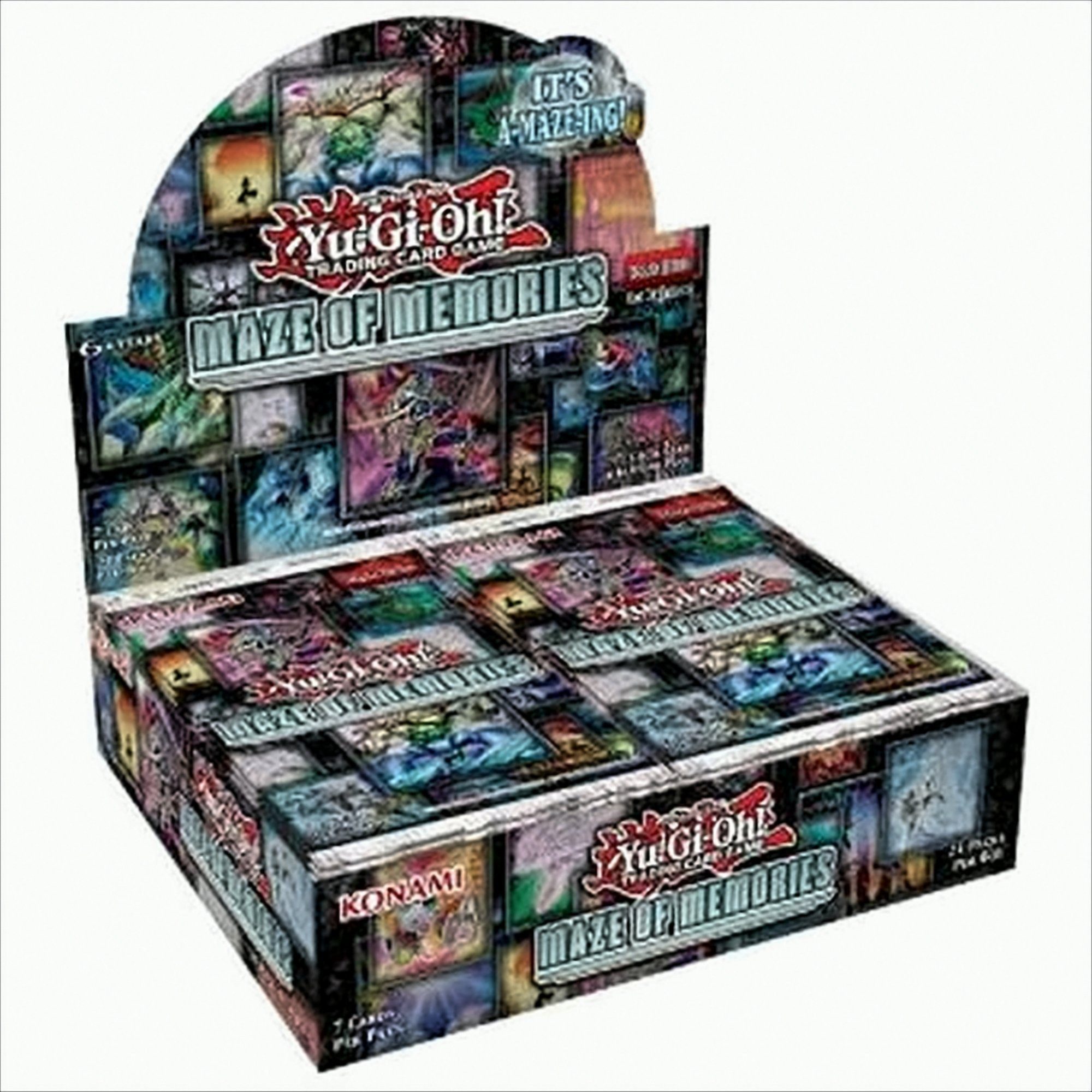Konami Sammelkarte Yu Gi Oh! Booster-D-Maze of Memories 24-er Display 24 Pack deutsch