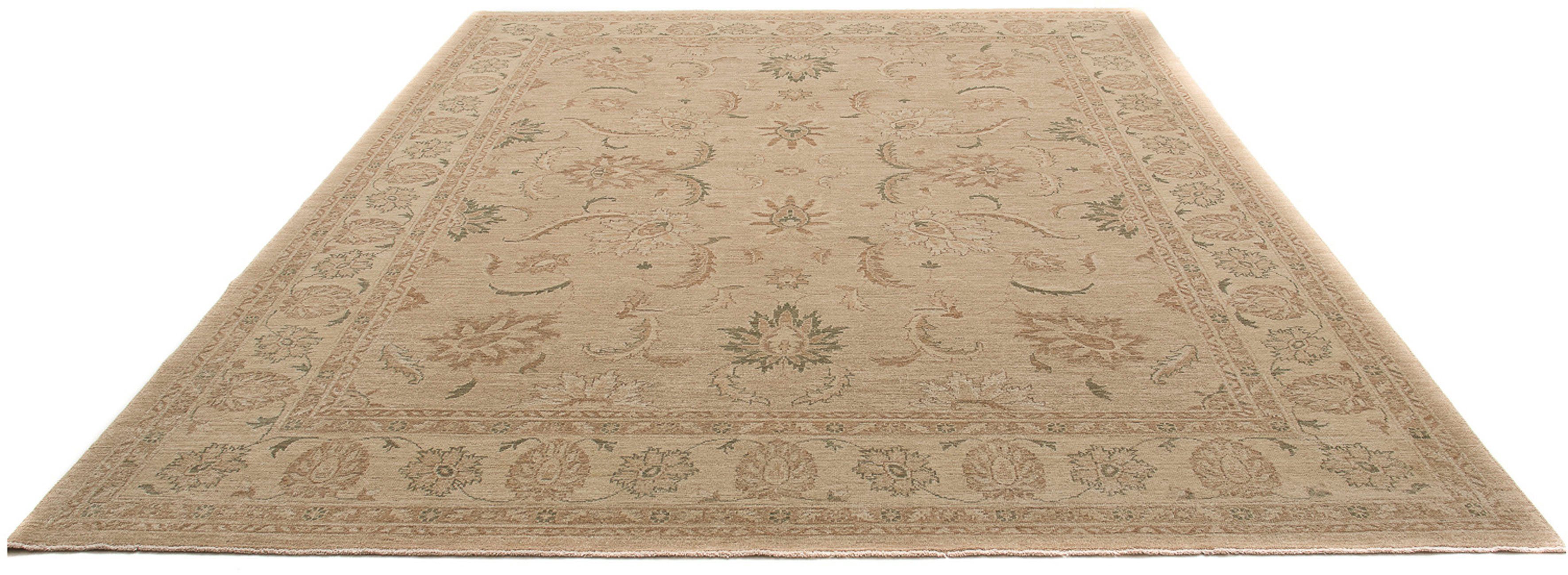 Orientteppich Ziegler - 302 x 242 cm - hellbraun, morgenland, rechteckig, Höhe: 6 mm, Wohnzimmer, Handgeknüpft, Einzelstück mit Zertifikat
