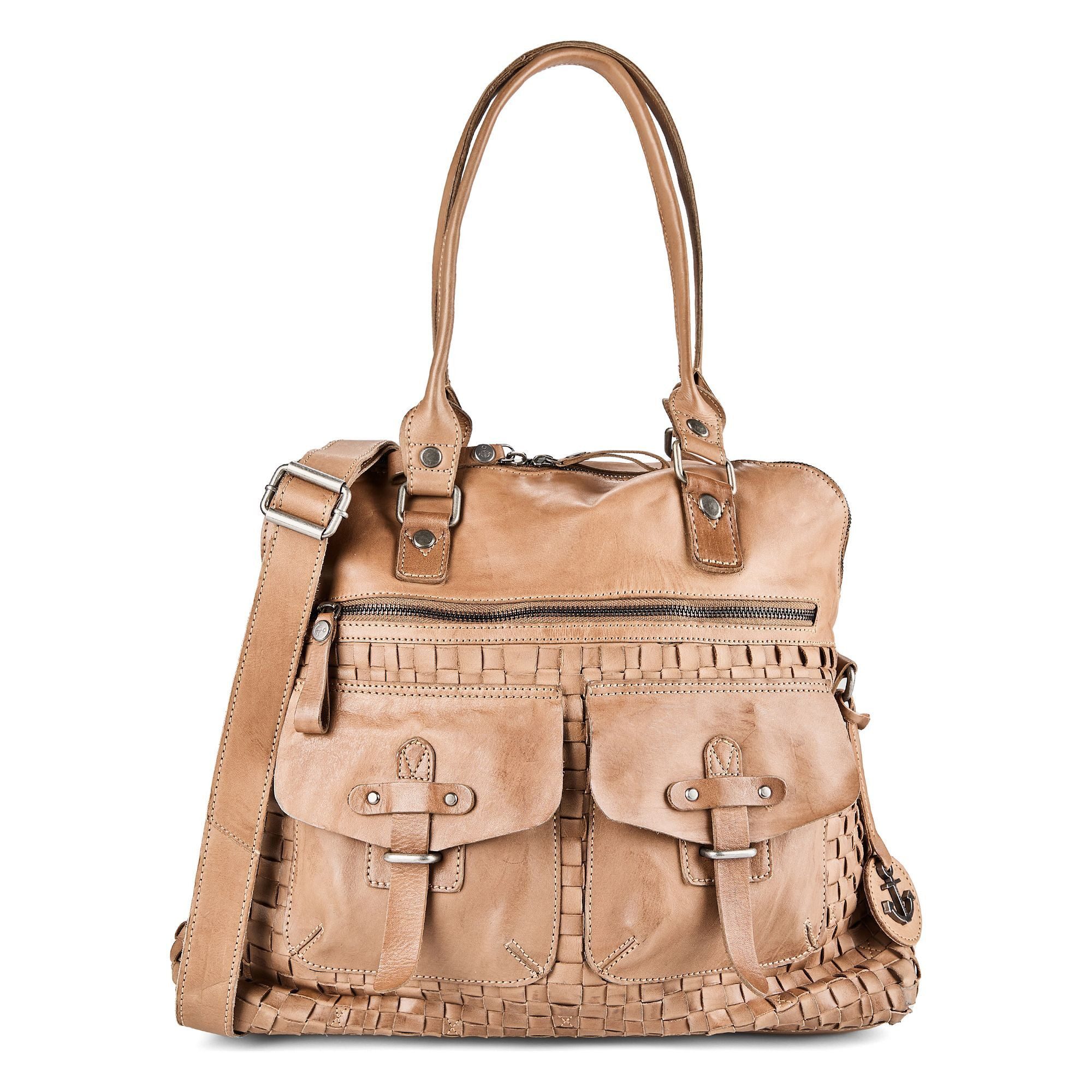 HARBOUR 2nd Schultertasche Urban Poets, Leder