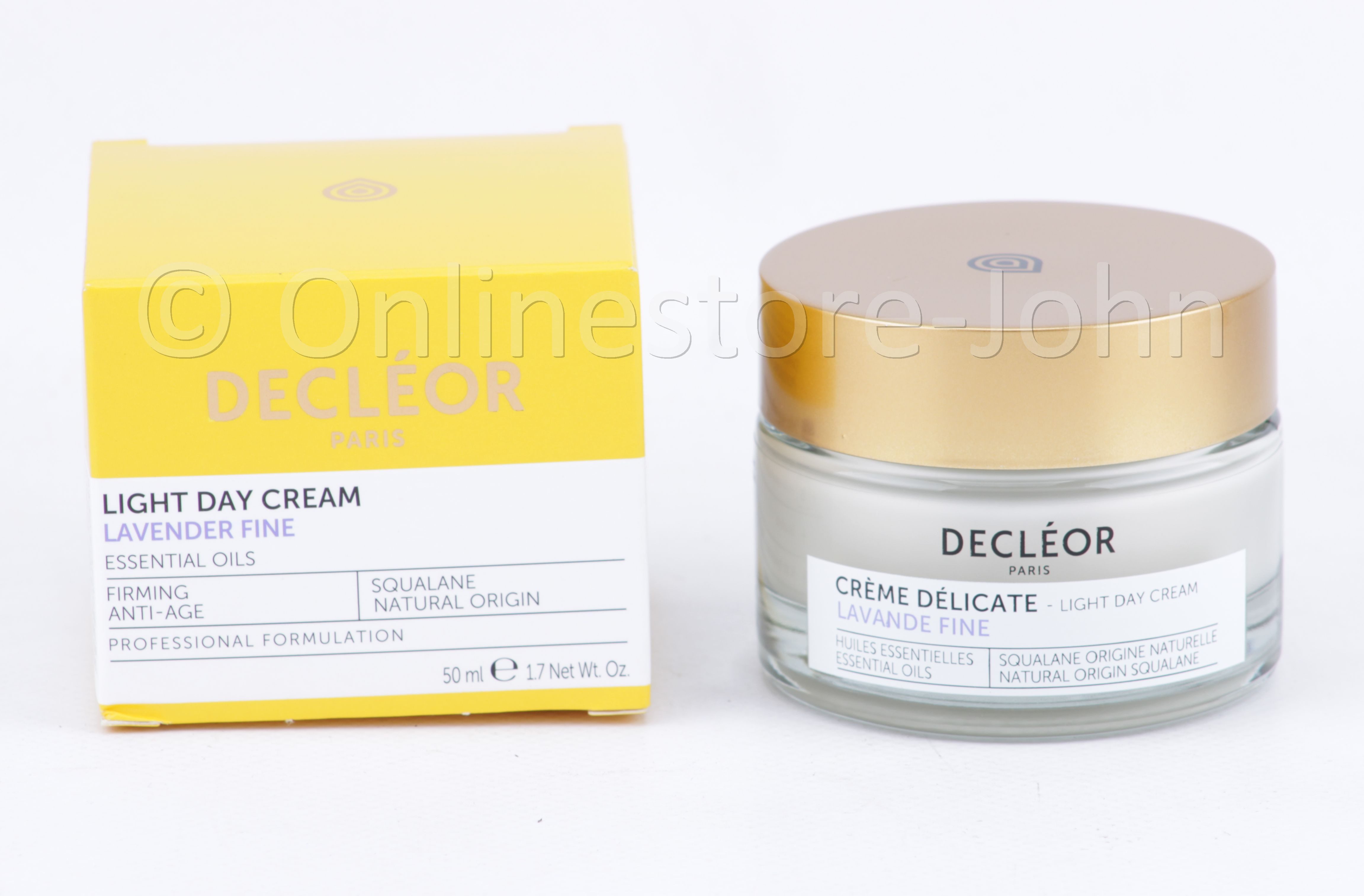 Anti-Aging-Creme Decleor - Light Day Cream - Lavender Fine Essential Oils 50ml