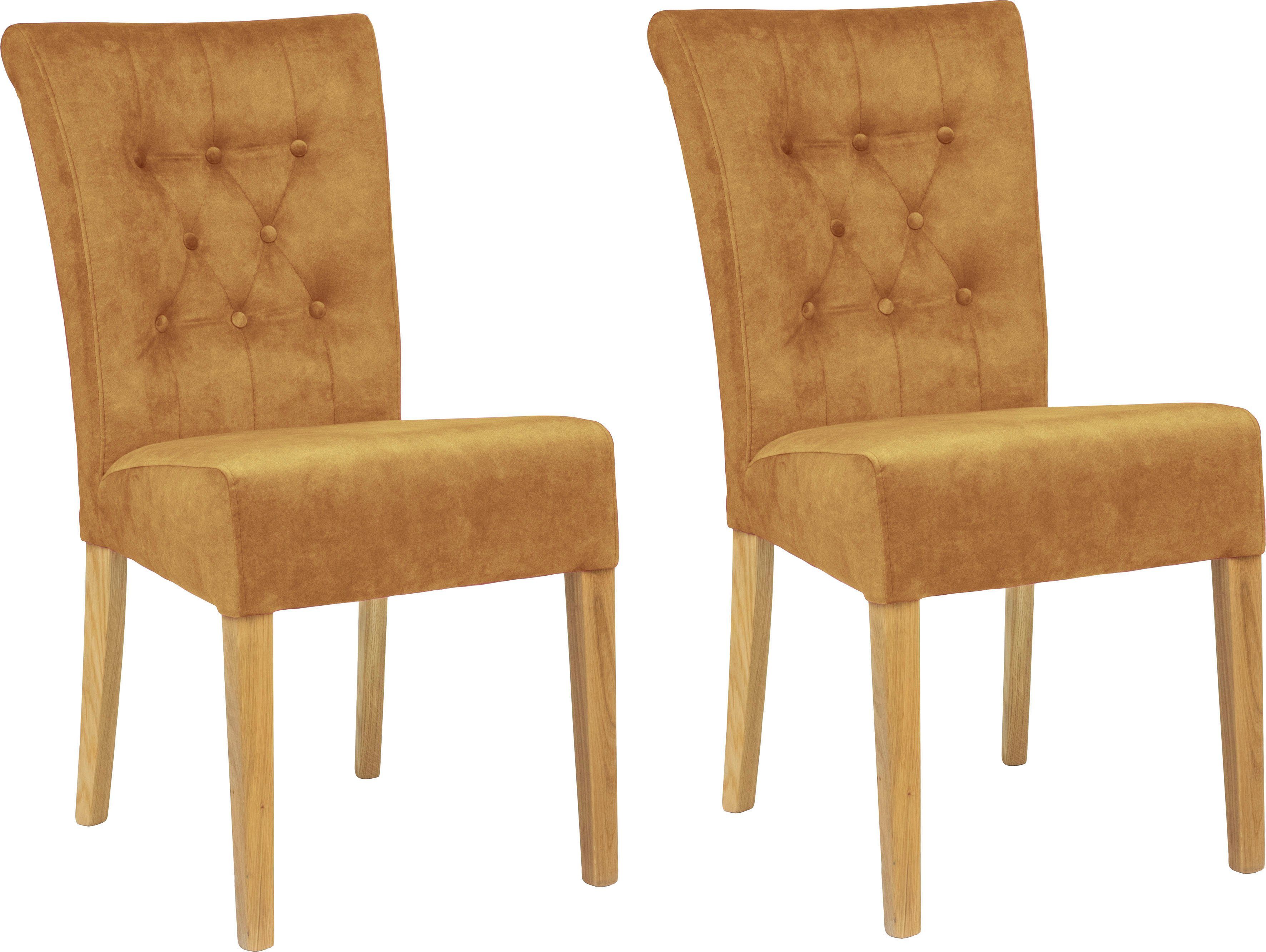 Home affaire Polsterstuhl Queen (Set, 2 günstig online kaufen