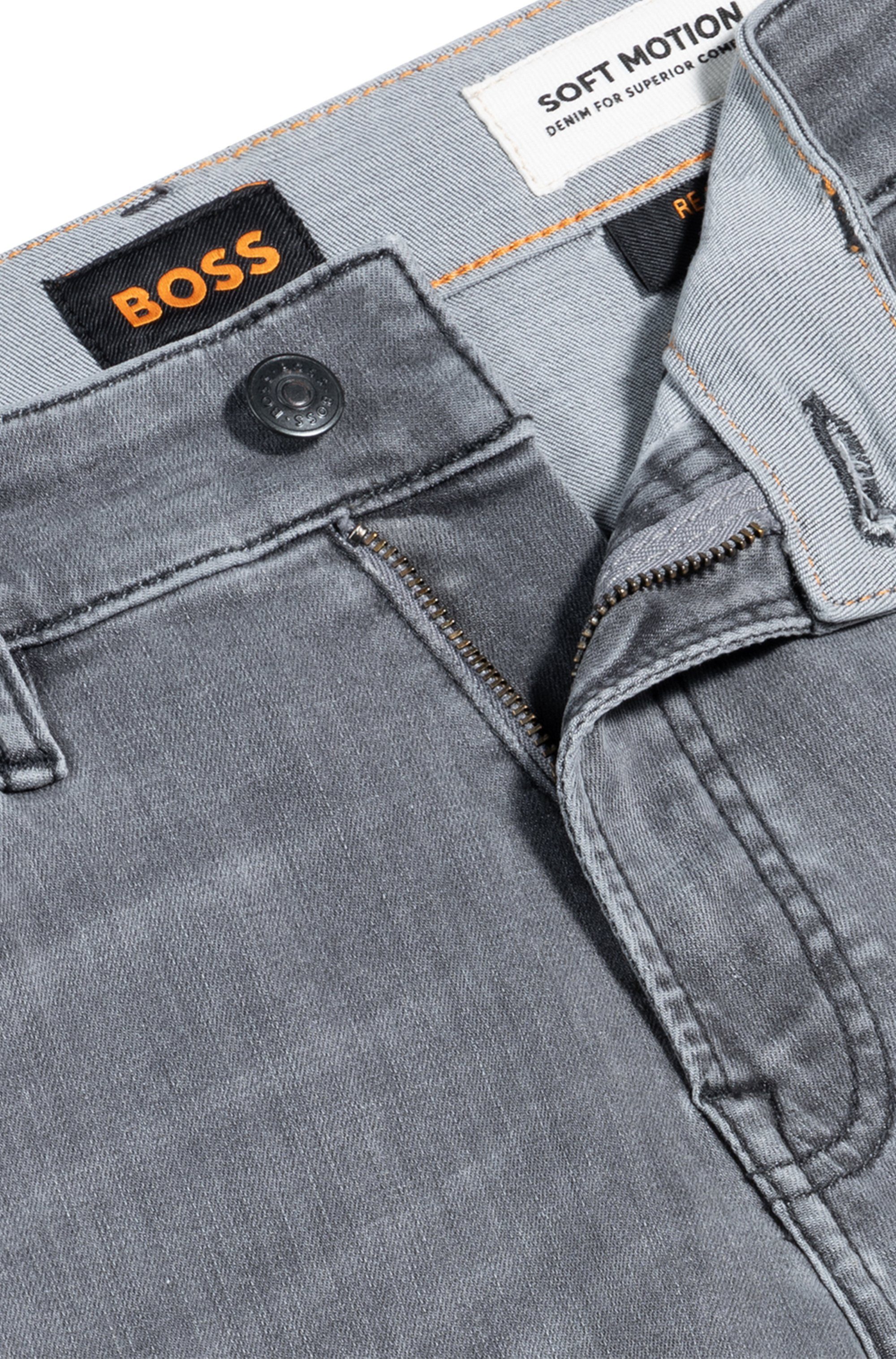 BOSS ORANGE Stretch-Jeans Re Maine mit Markenlabel am Bund günstig online kaufen