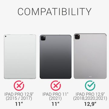 kwmobile Tablet-Hülle Hülle für Apple iPad Pro 12,9" (2018,2020,2021), Silikon Case transparent - Tablet Cover Tablethülle gummiert