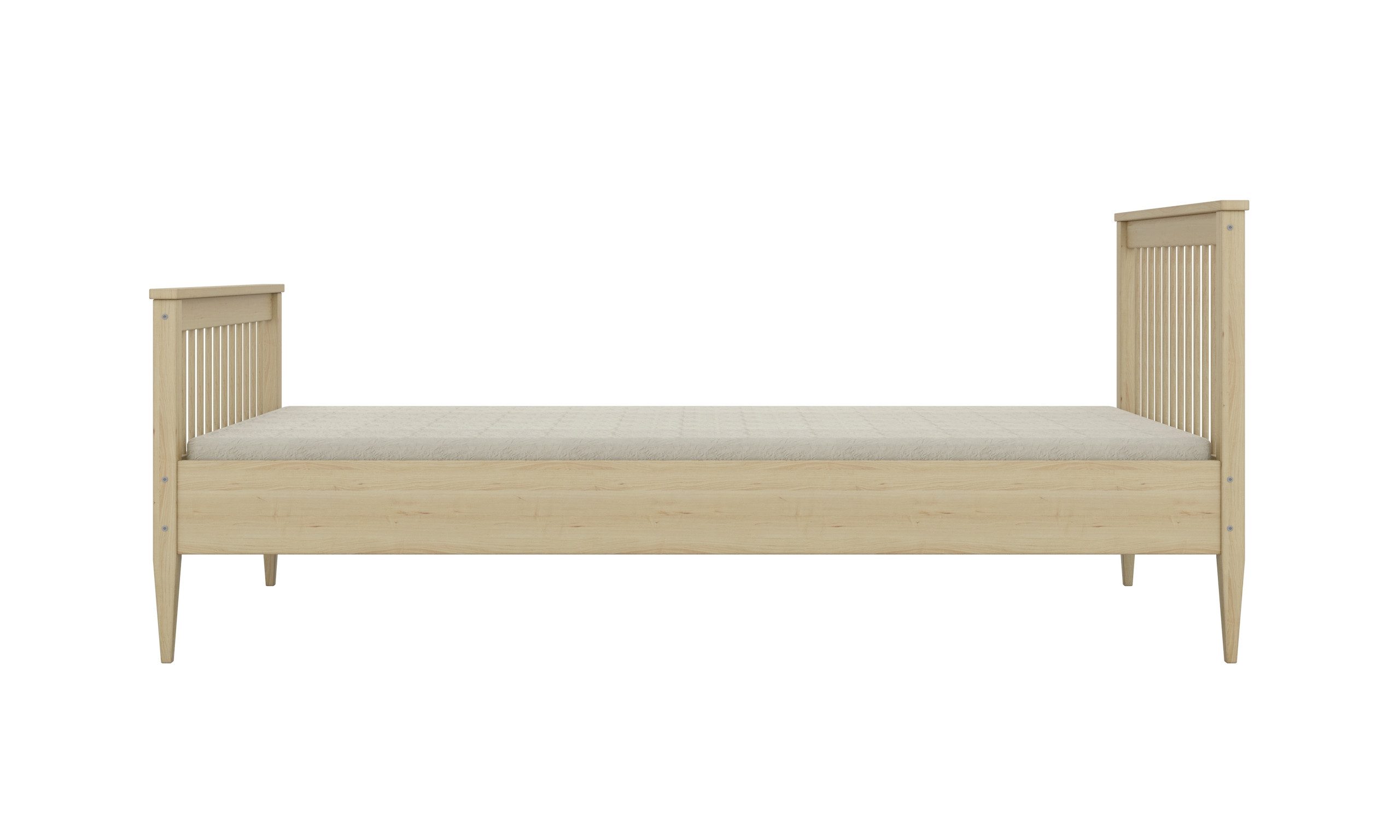 Raumhirsch Furniture Kinderbett 80x160, 80x180, 90x180, 80x200, 90x200 cm - Komplettset (ohne Matratze, Einzelbett für Kinder von 2 - 18 Jahren), verschiedene Farben & Designs