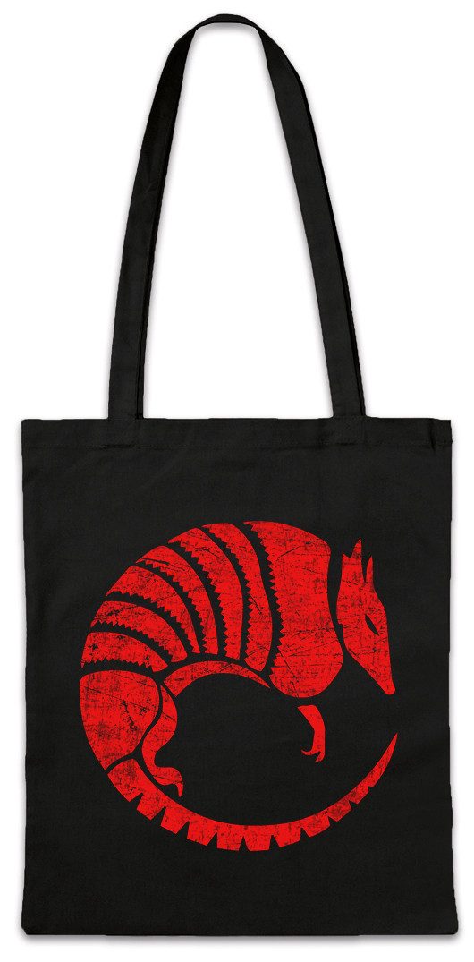 Beuteltasche Armadillo Territory I Stofftasche Into The Logo Badlands Symbol