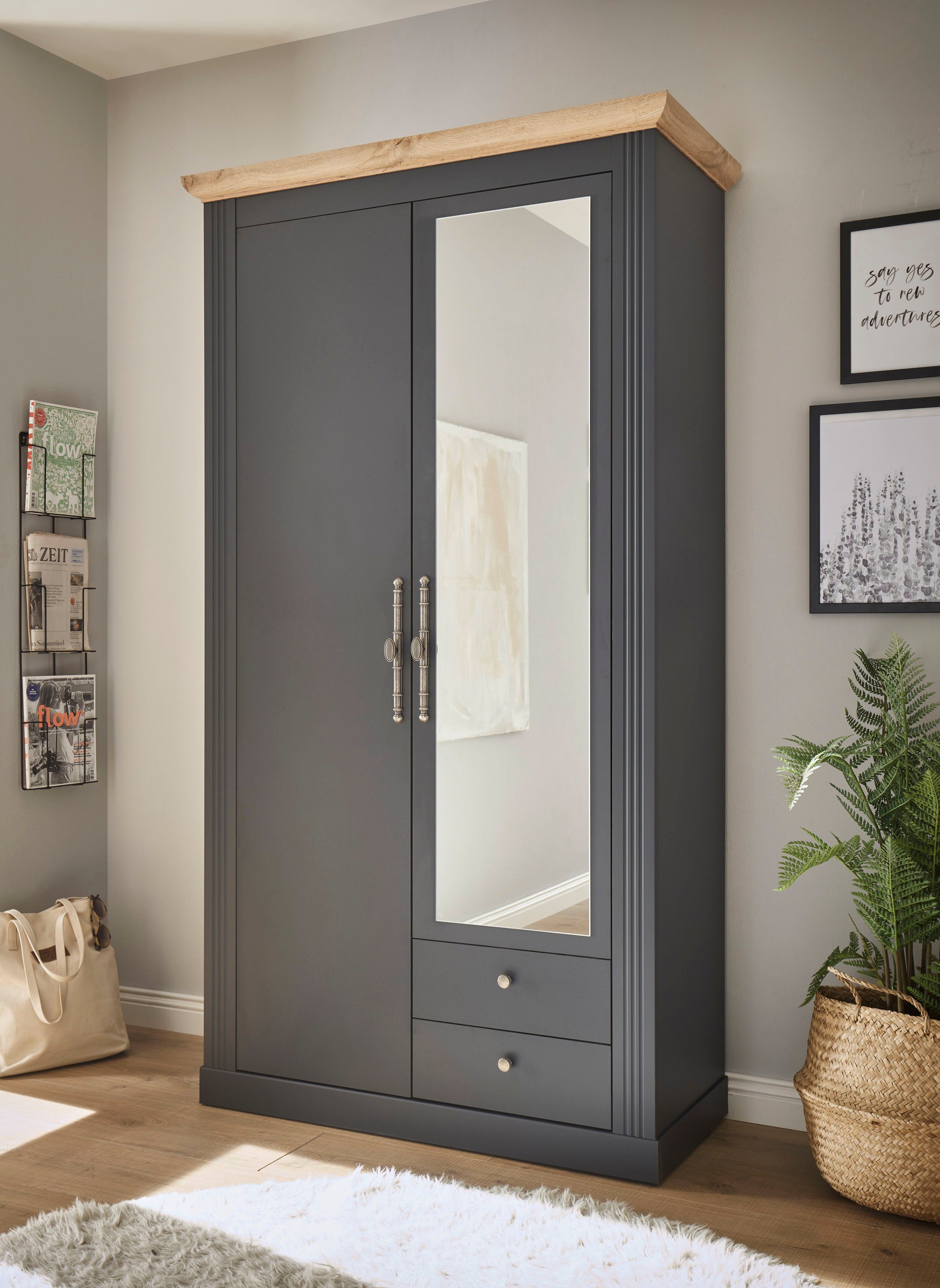 Home affaire Garderobenschrank "WESTMINSTER BESTSELLER", (Breite ca. 108 cm günstig online kaufen