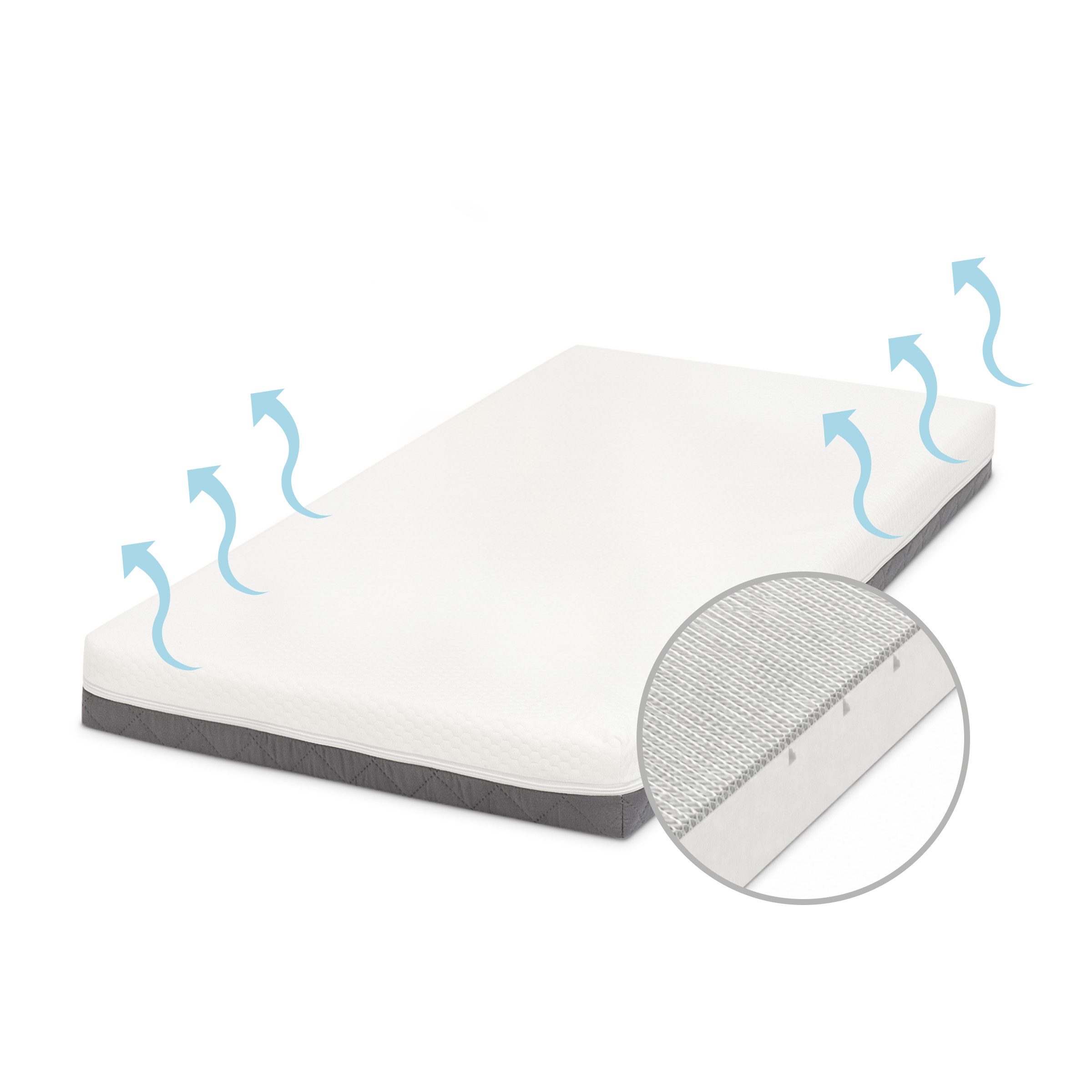 Babymatratze Royal, Babymatratze für Babybett, Baby Matratze, Ehrenkind, 10 cm hoch, (Verschiedene Größen für Babys und Kinder, EhrenkindMatratze), Belastbarkeit: 75kg