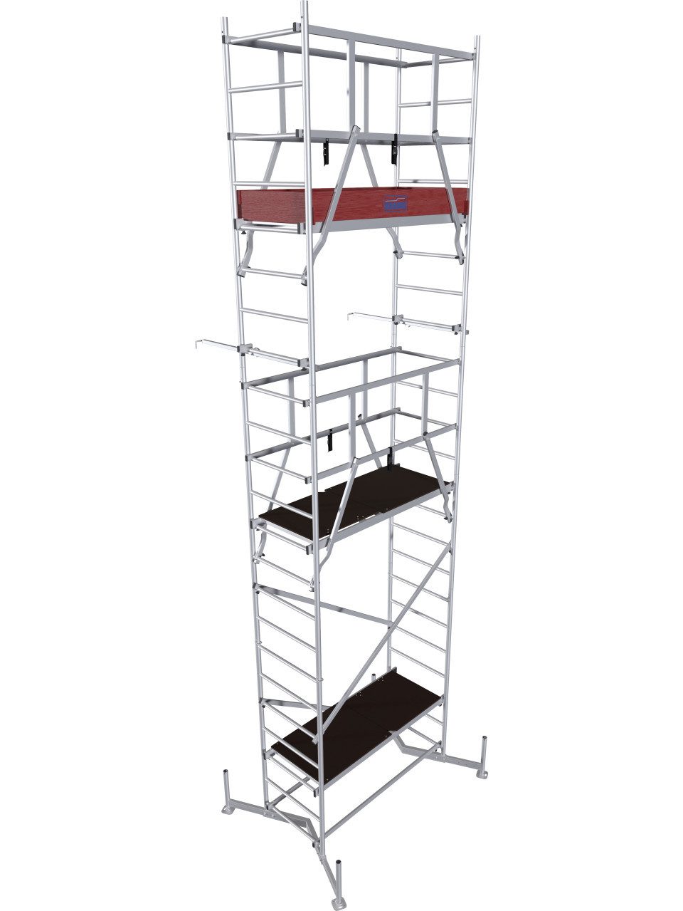 KRAUSE Arbeitsgerüst Krause Komplettgerüst MONTO ClimTec 7,0 m