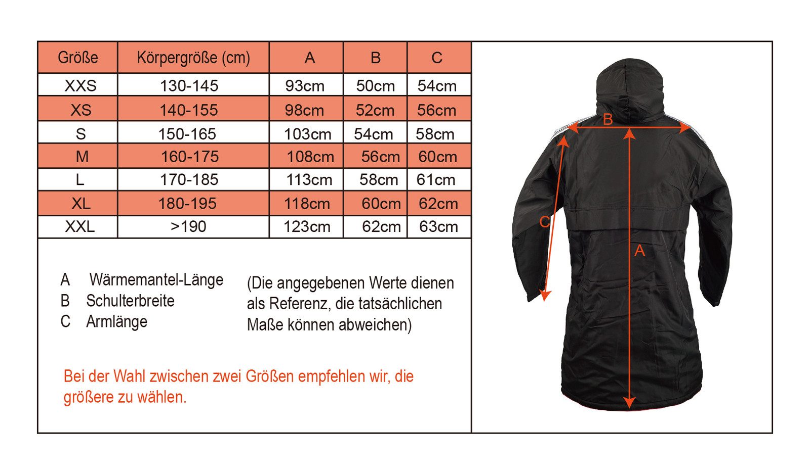 ZAOSU Sportanzug Wärmemantel – Bild 4 von 5