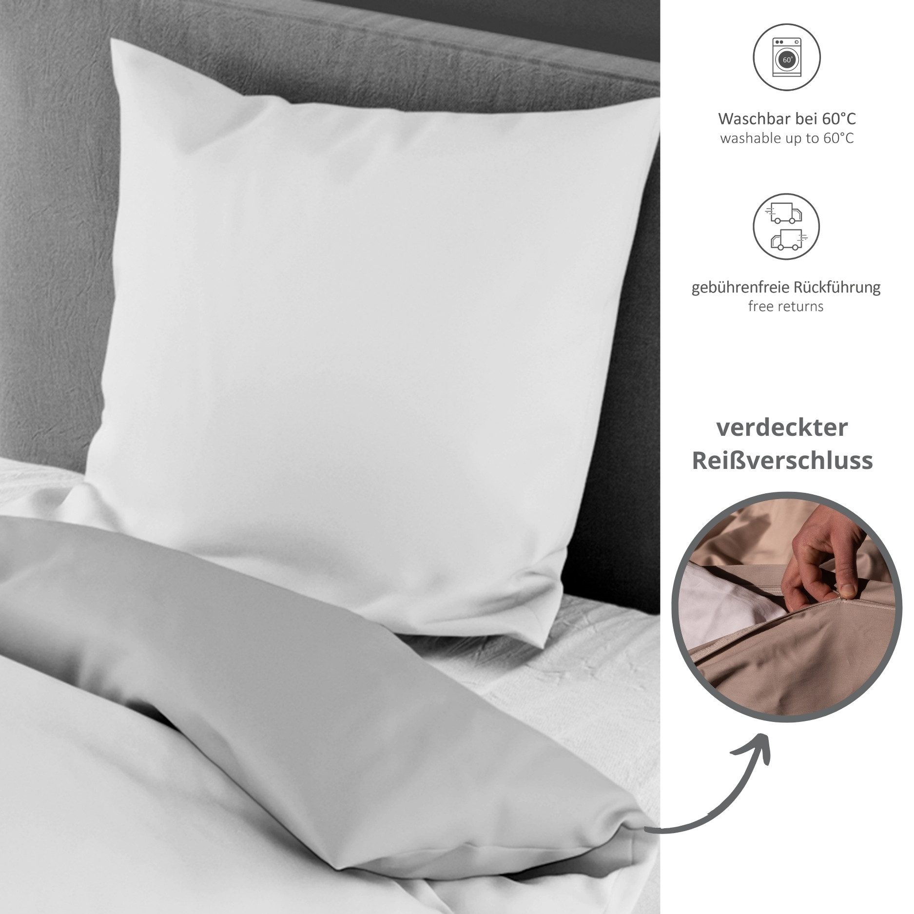 liebling Bettwäsche Renforcé, Renforcé, sanforisiert, farbecht, günstig online kaufen
