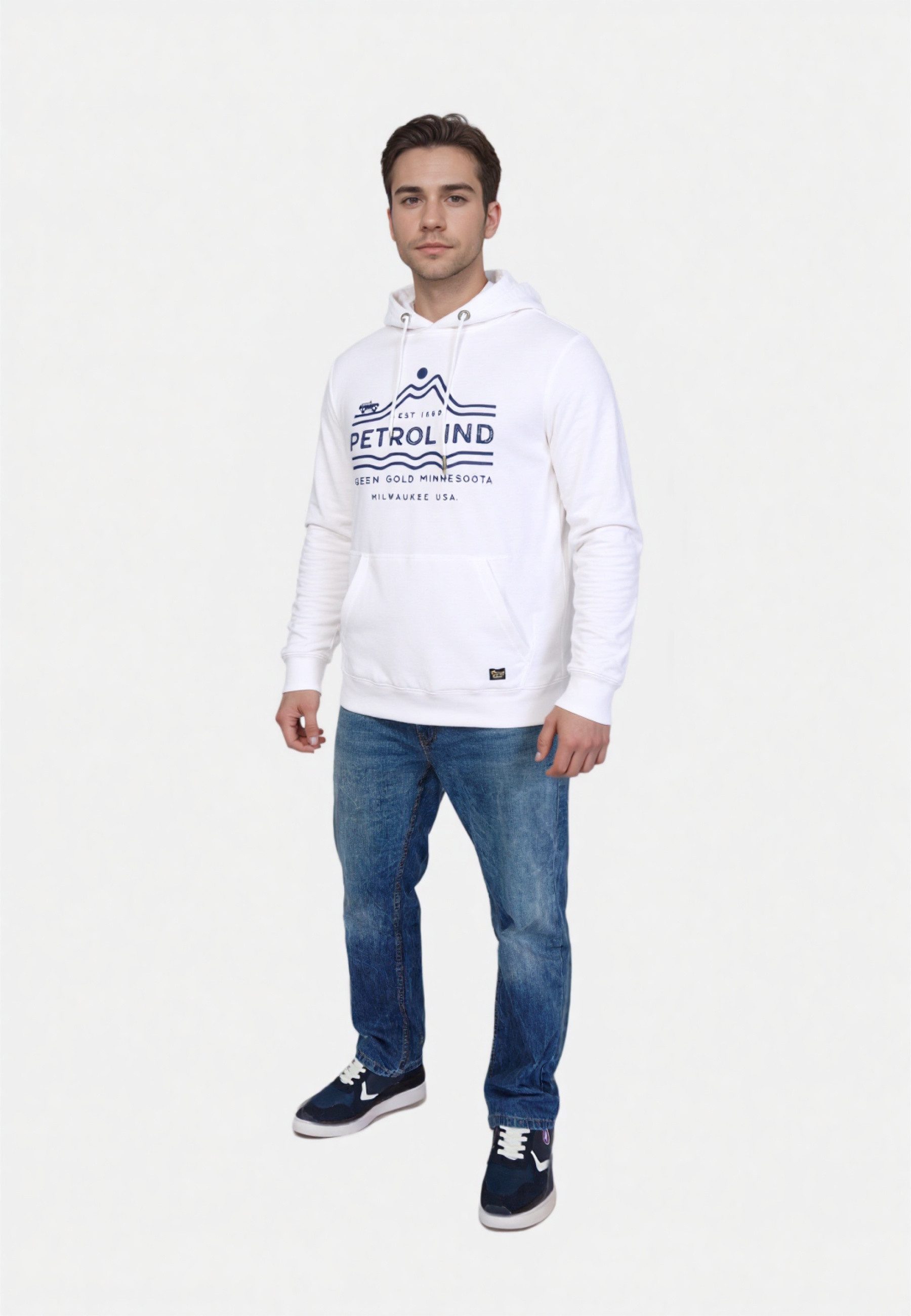 Petrol Industries Hoodie Kapuzenpullover Hoodie (1-tlg)