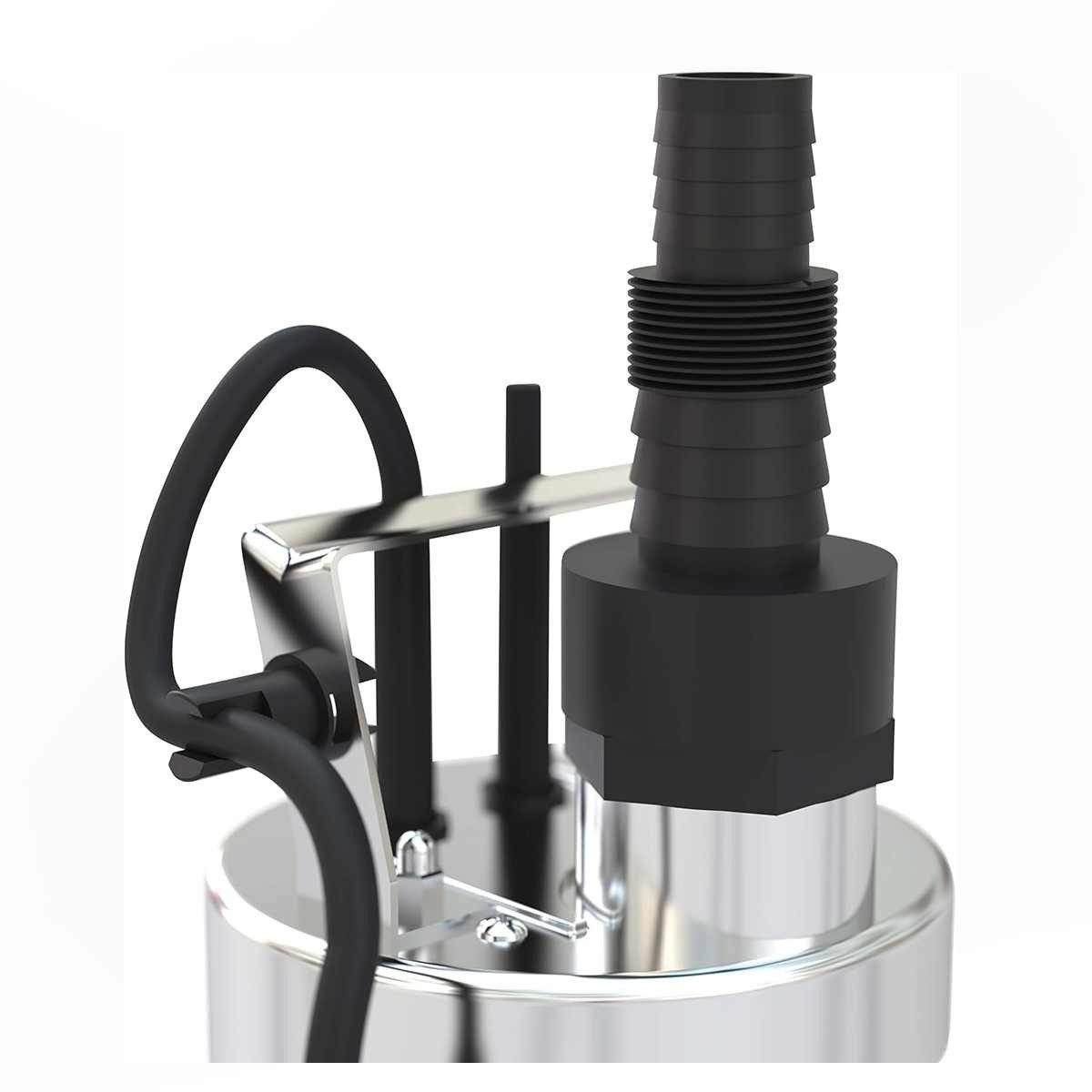 Güde Akku-Gartenpumpe GÜDE Flachsaugerpumpe GFS 4000 INOX 9000 l/h 400 W