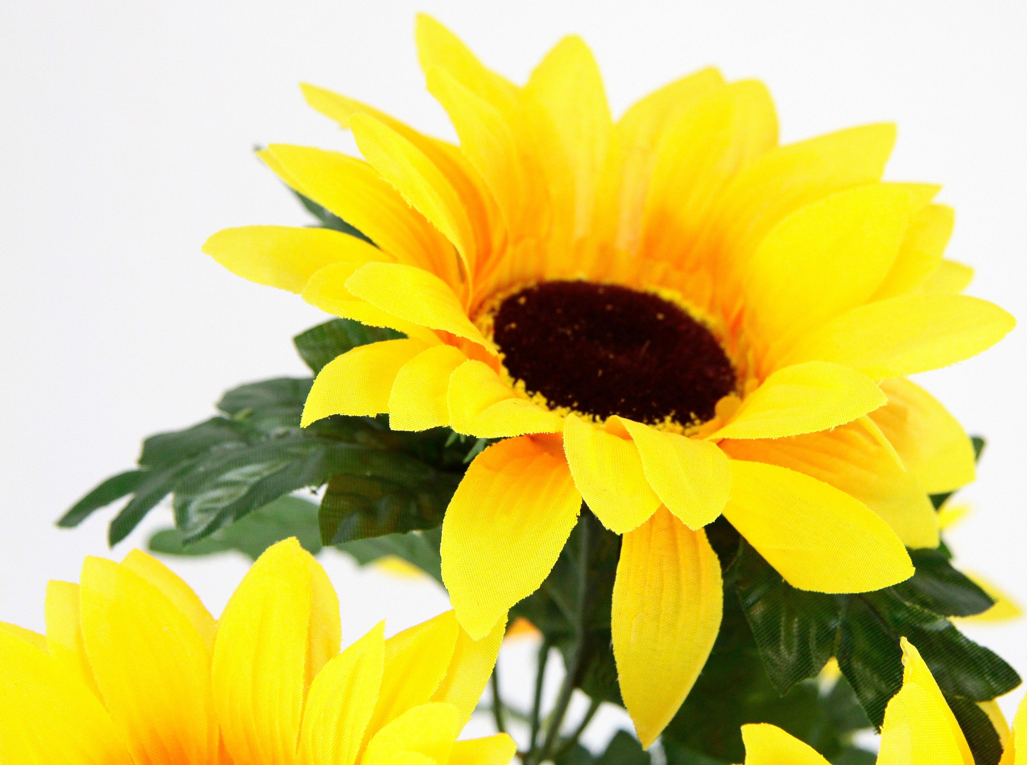 I.GE.A. Blumenstrauß Sonnenblume, Seidenblumen