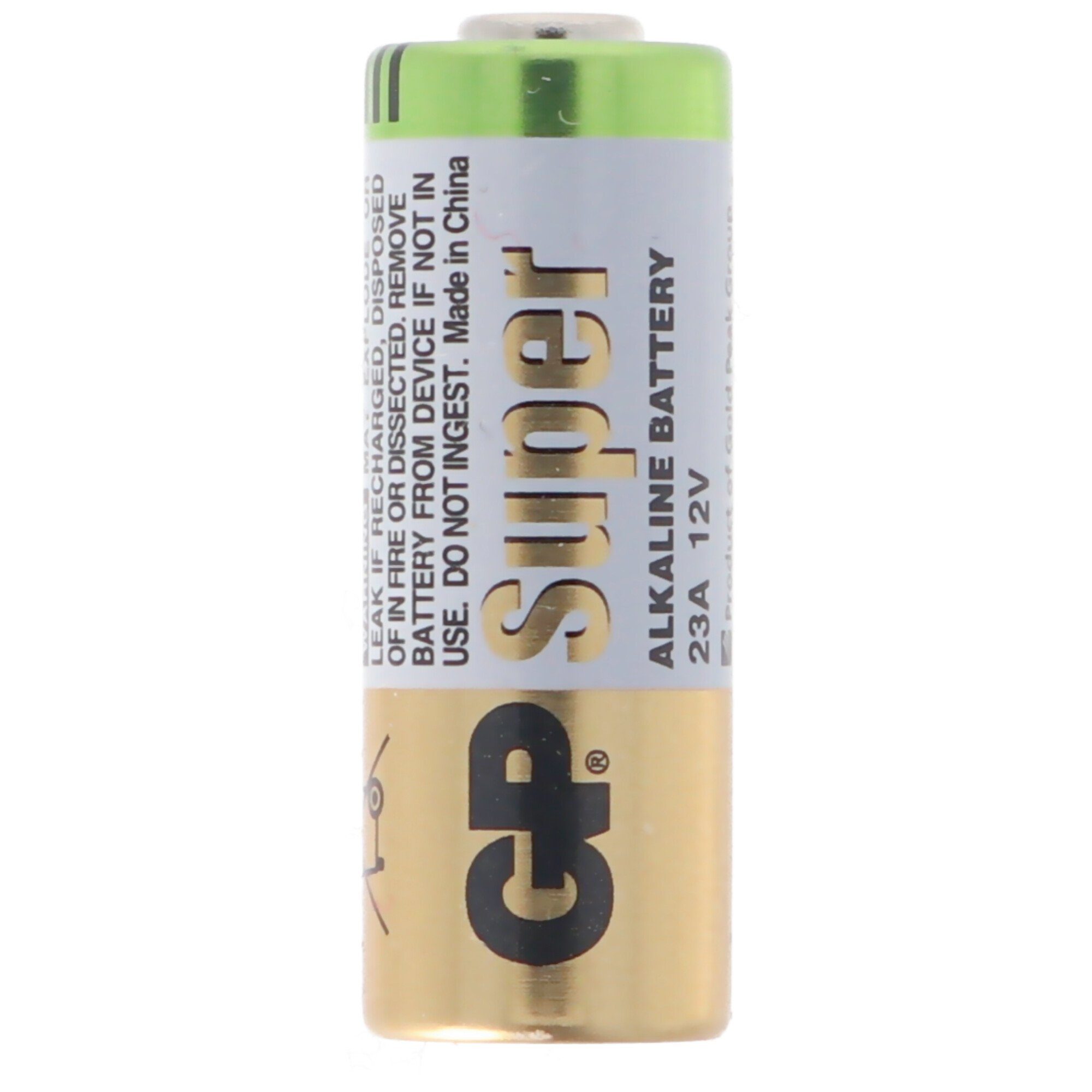 GP Batteries GP23A 12 Volt Super High Voltage Alkaline Batterie 23Ae, A23, VA23GA, Batterie, (12,0 V)