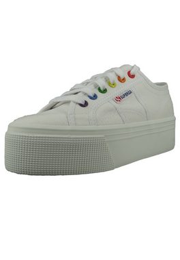 Superga S6116SW AJZ white multicolor heart Sneaker