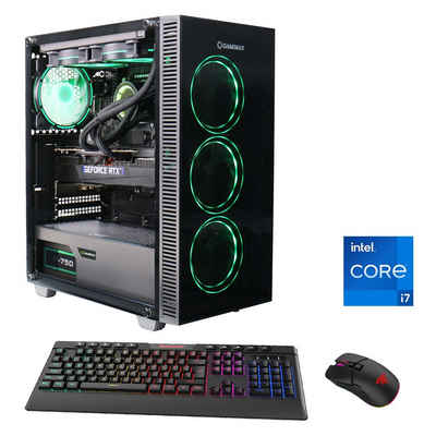 Hyrican GAMEMAX Draco XD 7093 Gaming-PC (Intel® Core i7 13700F, RTX 4060Ti, 16 GB RAM, 1000 GB SSD, Wasserkühlung, DDR5, Windows 11)