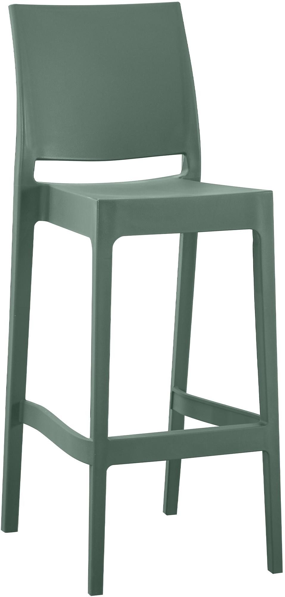 CLP Barhocker Flamur (1er, 1 St., 1er), stapelbar, wetterfest und UV-beständig