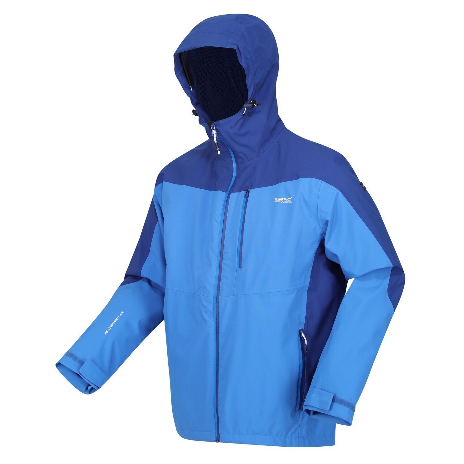 Regatta Funktionsjacke Wentwood VIII 3 in 1 Jacke Winterjacke Herren Wasserdicht Blau