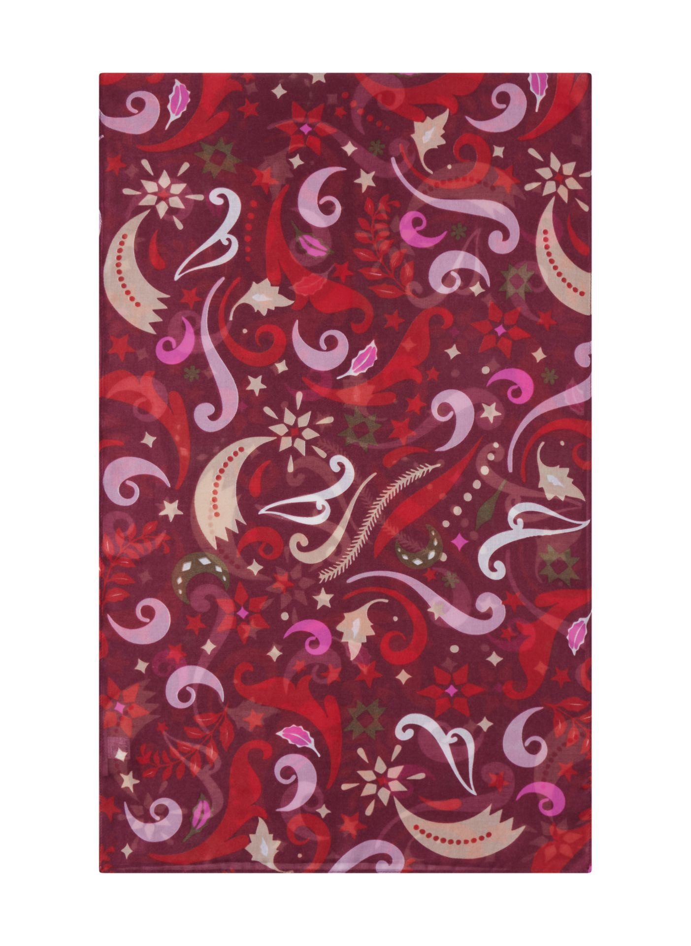 Codello Modeschal Codello Schal mit winterlichen Motiven, Ornament Mix